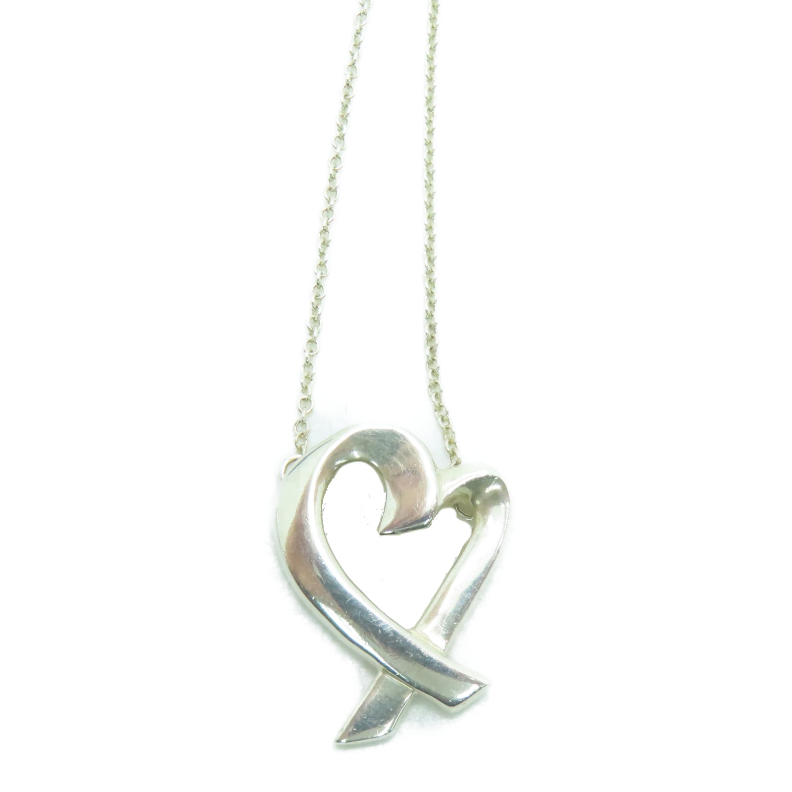 TIFFANY&amp;CO 925 Sterling Silver Necklace Necklace