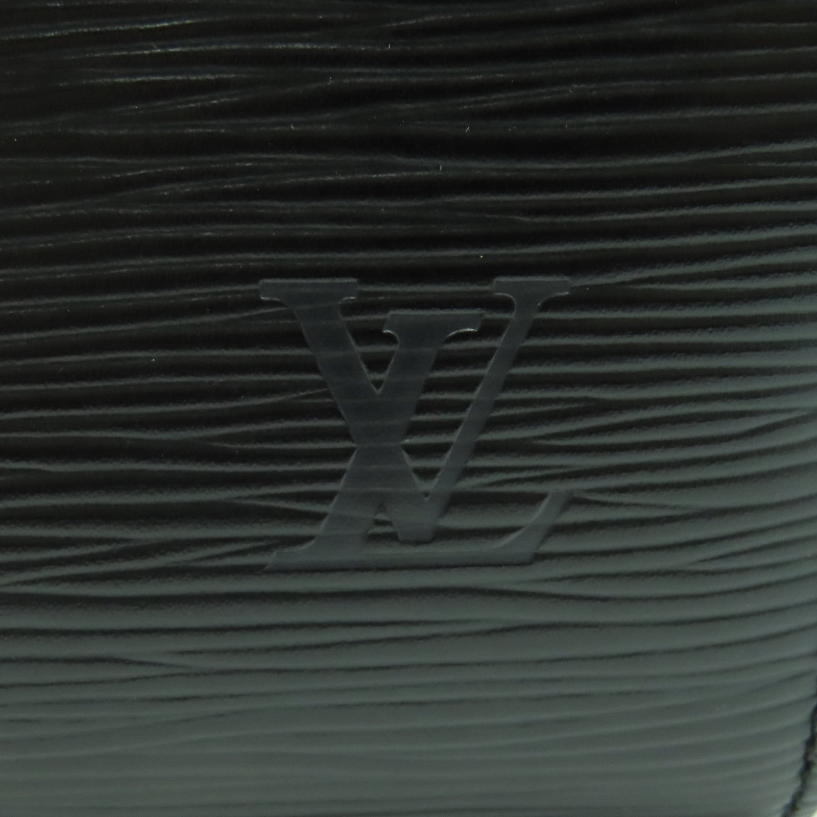 LOUIS VUITTON Epi Pont Neuf金扣手挽袋黑色