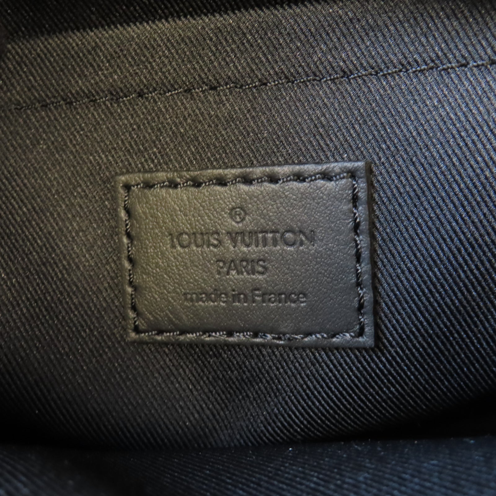 LOUIS VUITTON Monogram Empreinte S Lock黑扣手挽肩背兩用袋黑色