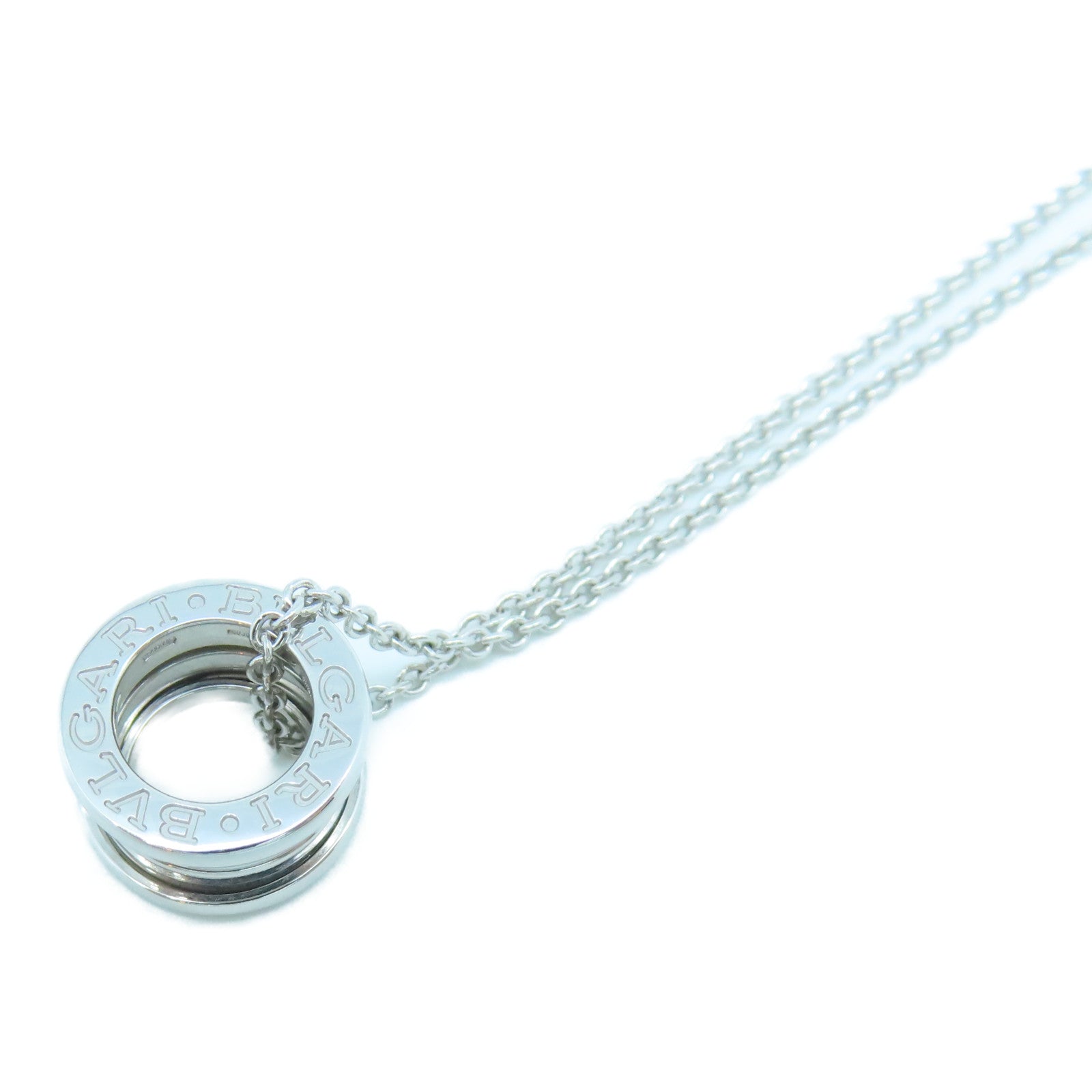 BVLGARI 18K白金B-zero1 Necklace項鍊