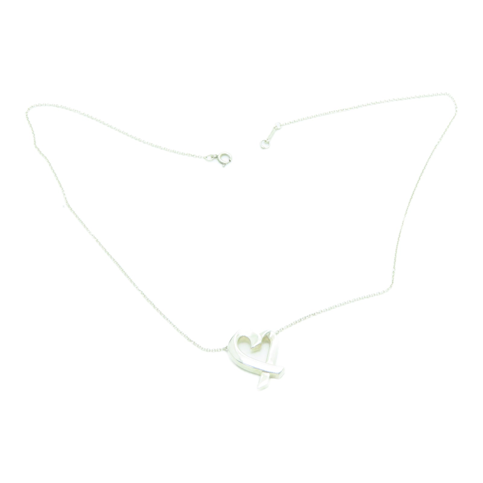 TIFFANY&amp;CO 925 Sterling Silver Necklace Necklace