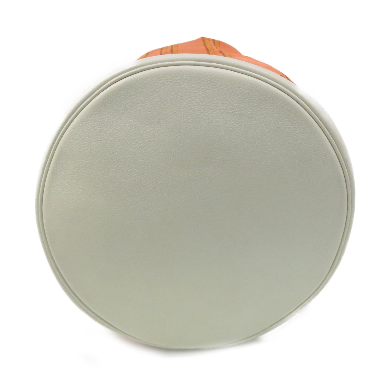 HERMES 丝质/Evercolour皮革Brides De Gala Shoulder Bag肩背袋Blush/Gris Perlel橙色/米白色