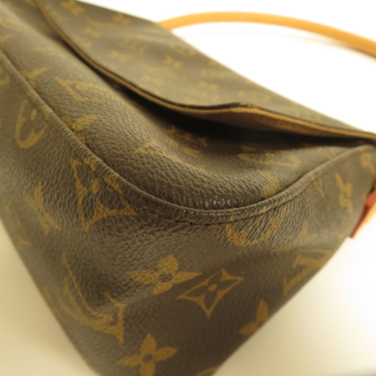 LOUIS VUITTON Monogram Mini Looping肩背袋啡色