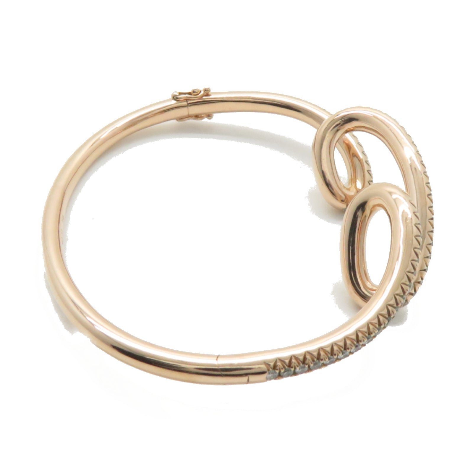 JEWELRY 18K玫瑰金Diamond Bracelet 21g鑽石手鐲