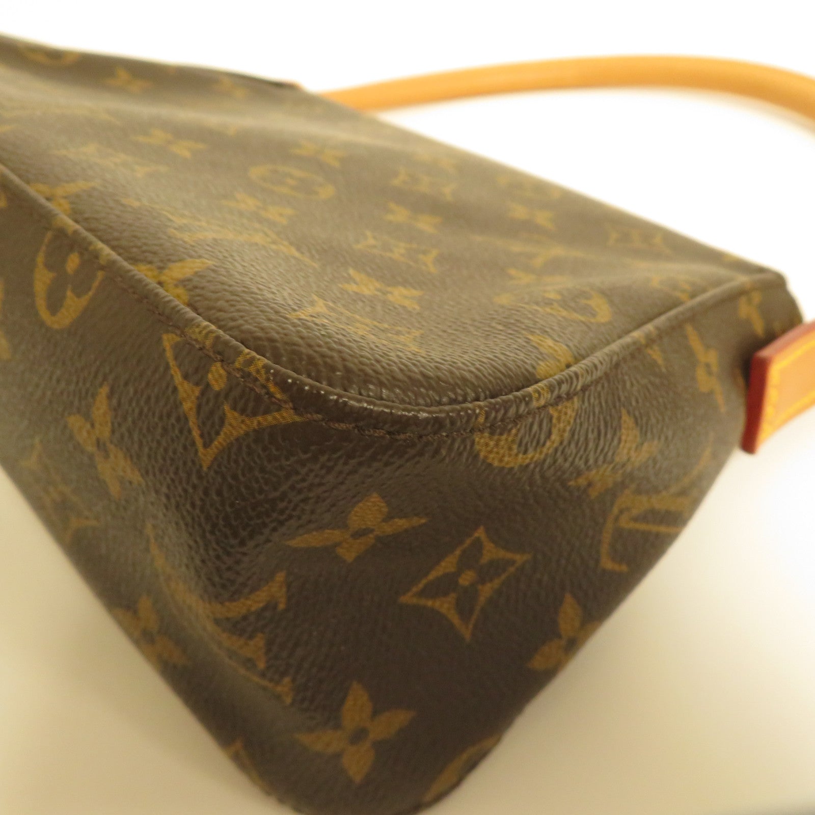 LOUIS VUITTON Monogram Mini Looping肩背袋啡色