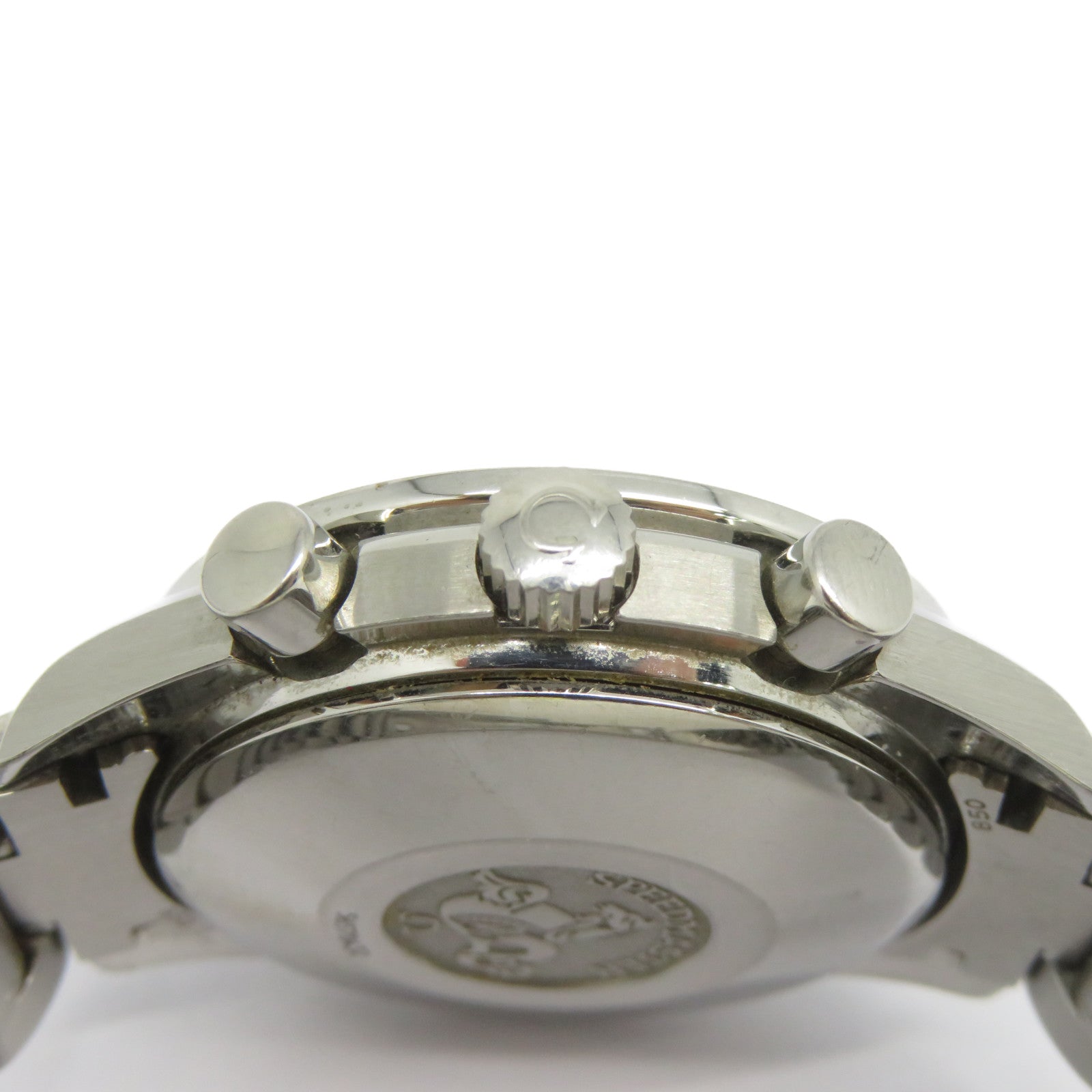 OMEGA Speedmaster Date不鏽鋼手錶自動機芯黑色