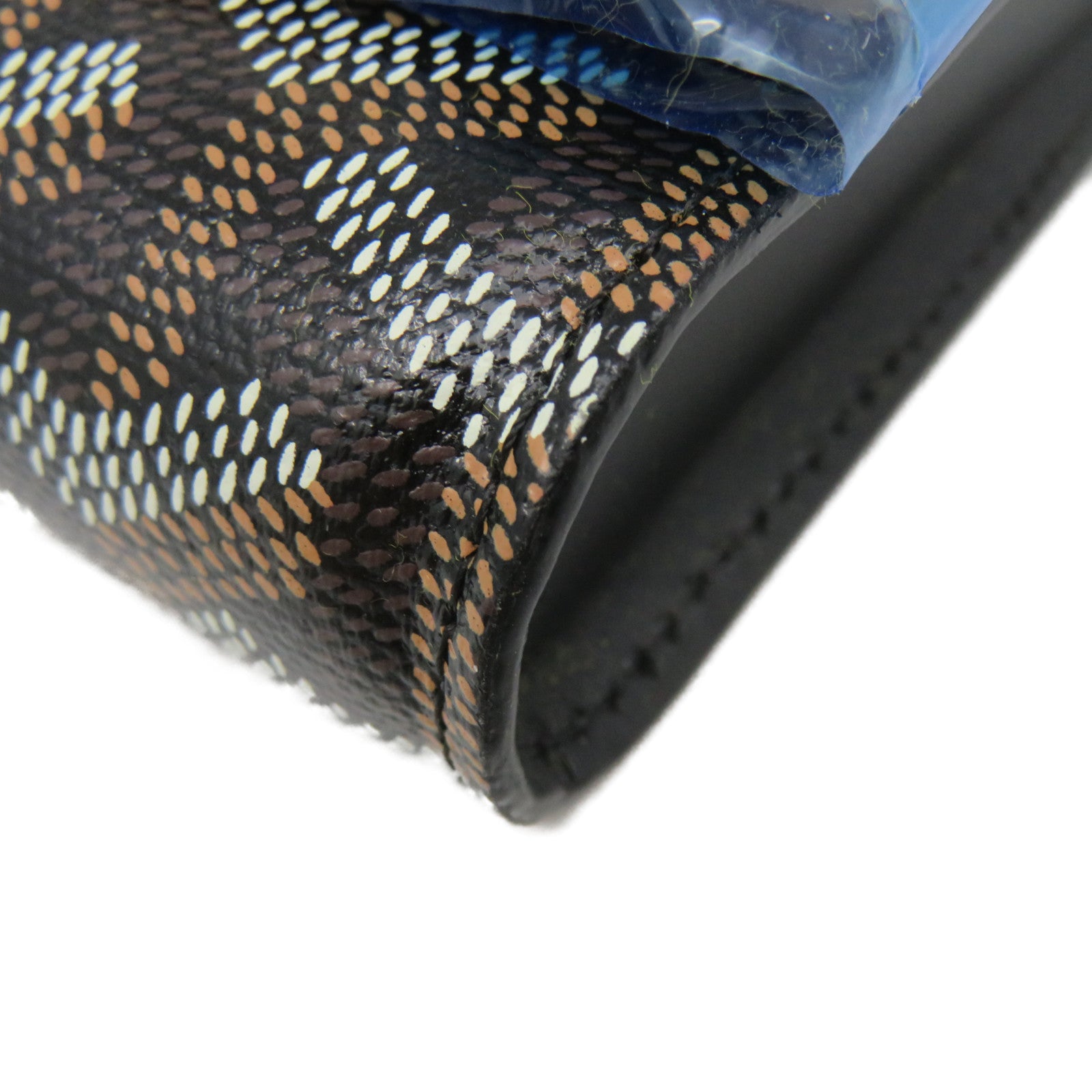GOYARD 涂层帆布Pouch手拿包啡色/黑色