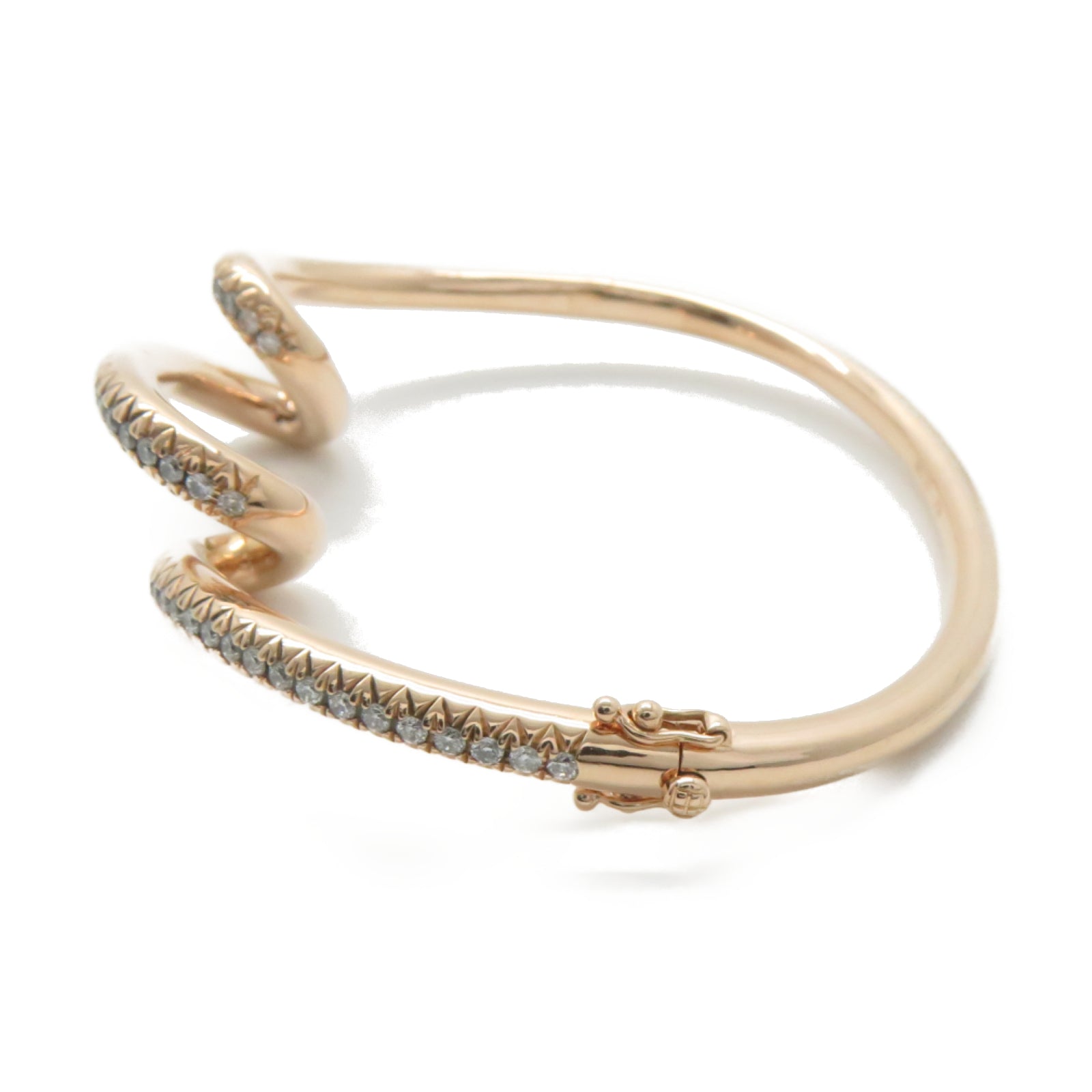 JEWELRY 18K玫瑰金Diamond Bracelet 21g鑽石手鐲