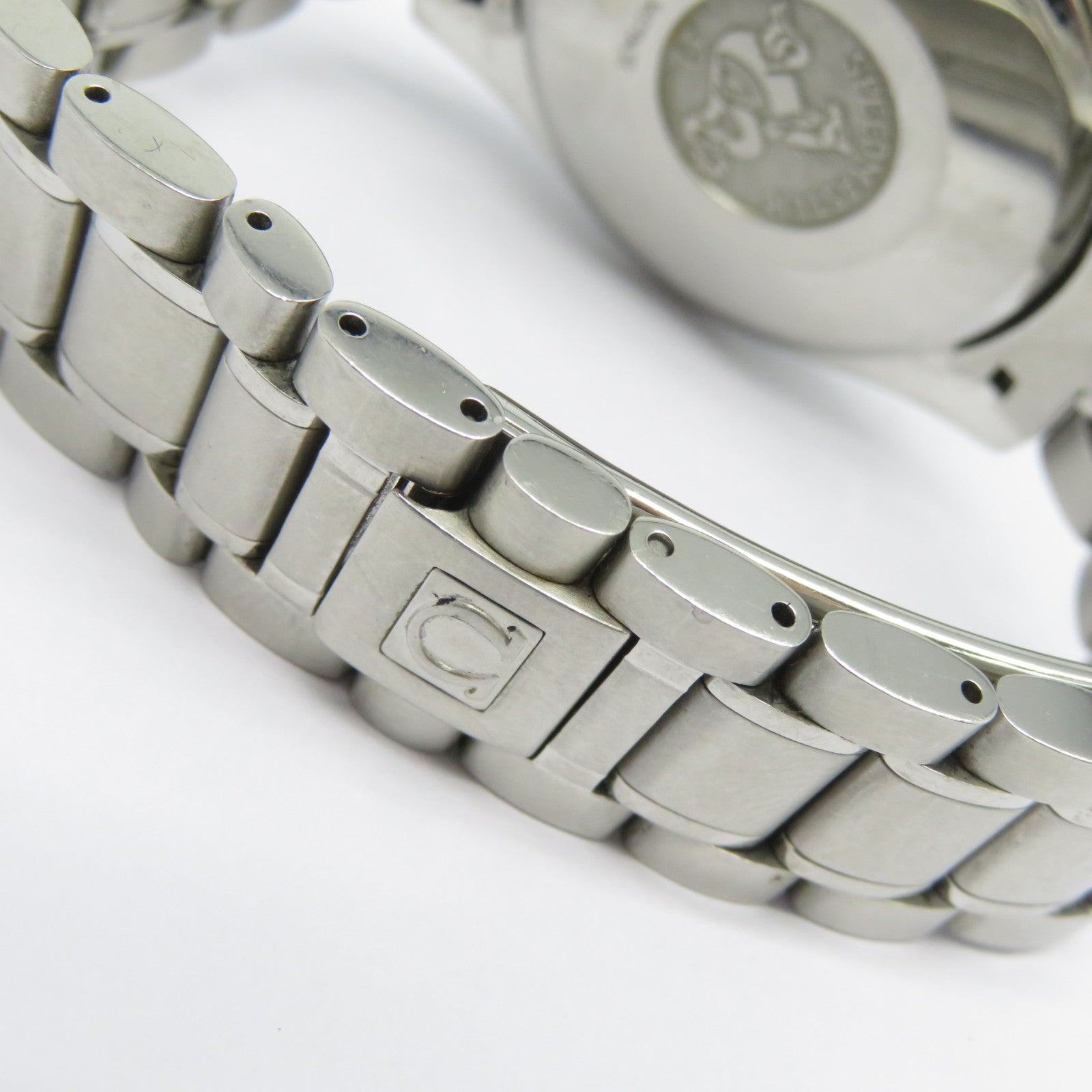 OMEGA Speedmaster Date不鏽鋼手錶自動機芯黑色