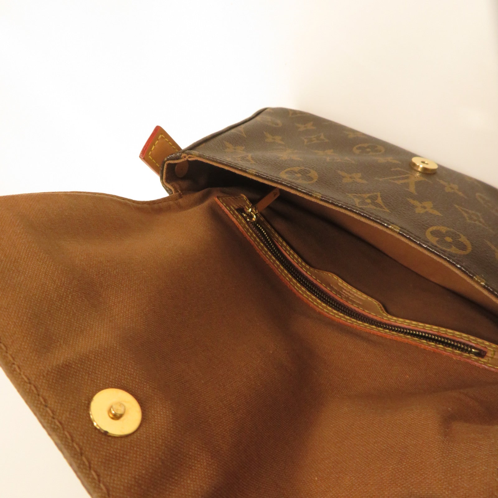 LOUIS VUITTON Monogram Mini Looping肩背袋啡色