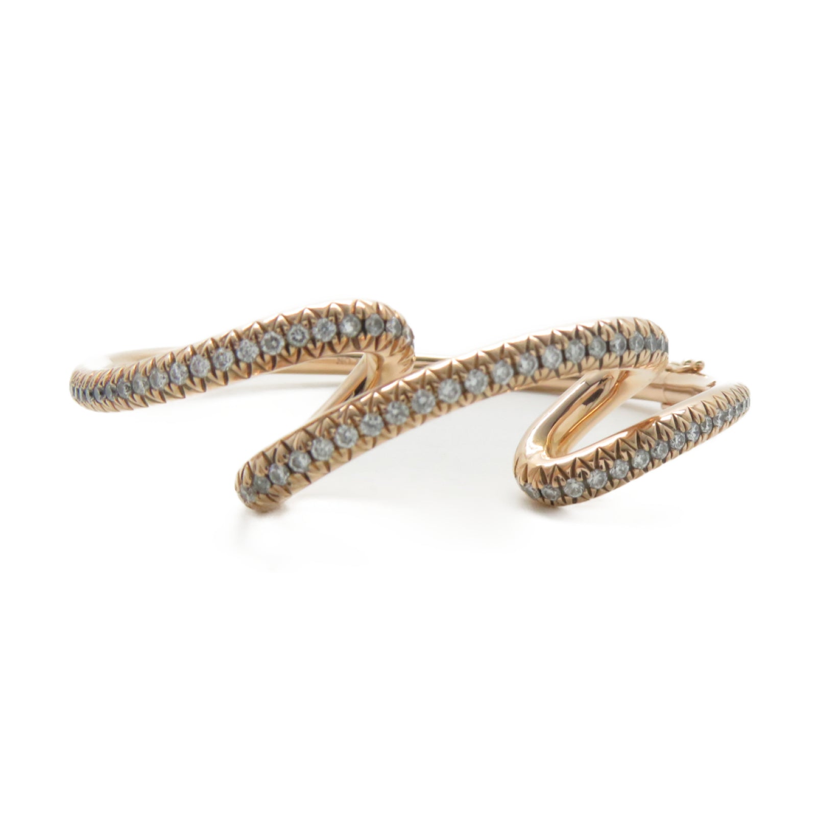 JEWELRY 18K玫瑰金Diamond Bracelet 21g鑽石手鐲