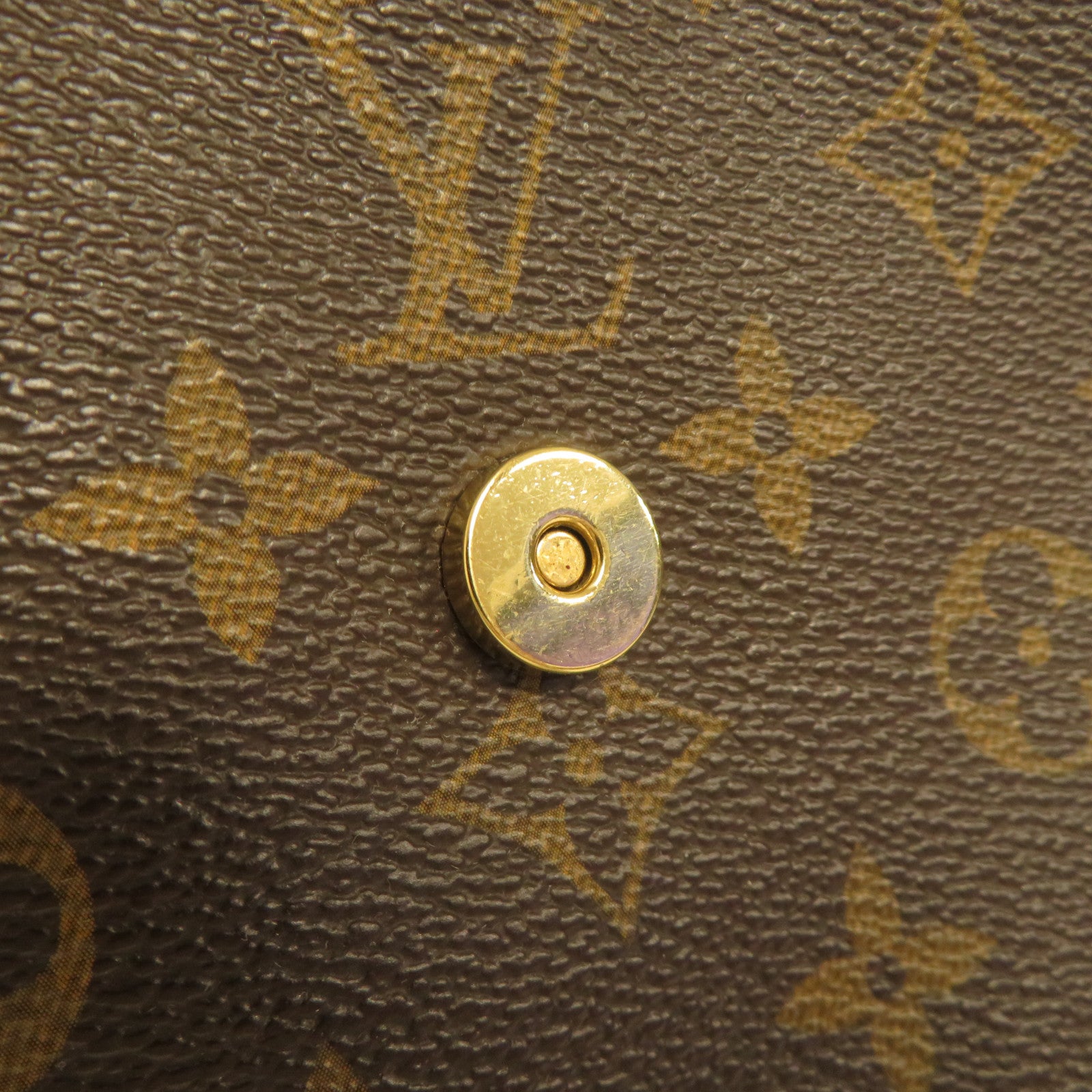 LOUIS VUITTON Monogram Mini Looping肩背袋啡色