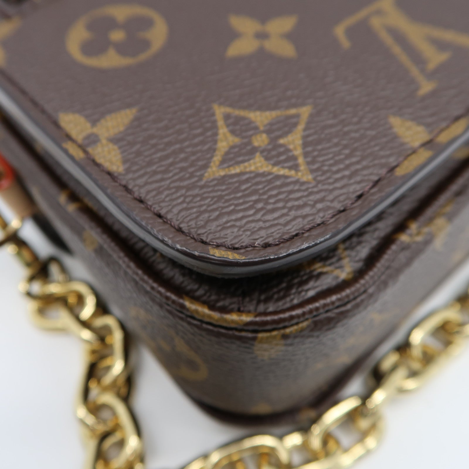 LOUIS VUITTON Monogram Pochette Metis East West金扣手挽肩背兩用袋啡色