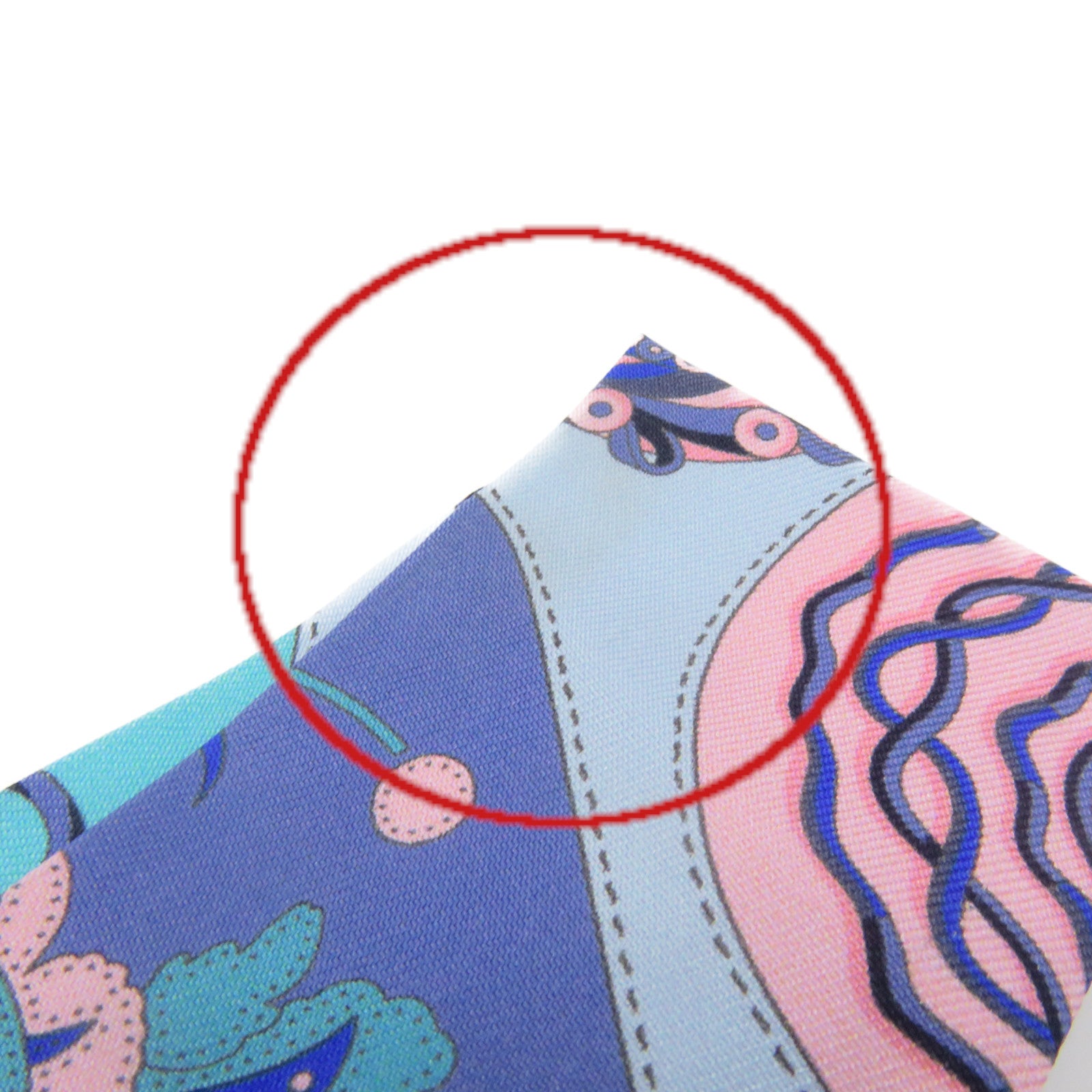 HERMES 【激減優惠】絲質Twilly Scarf絲巾藍色/粉紅色/彩色