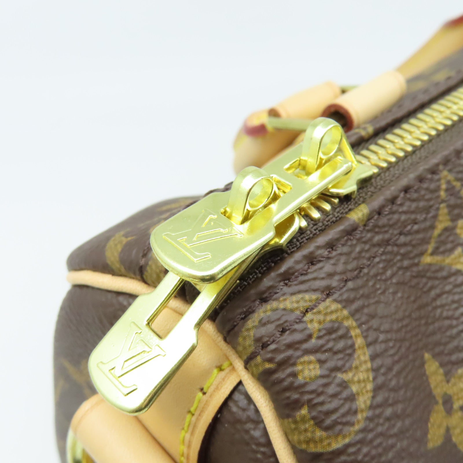 LOUIS VUITTON Monogram Speedy 25 2Way Shoulder Bag金扣手挽肩背兩用袋啡色