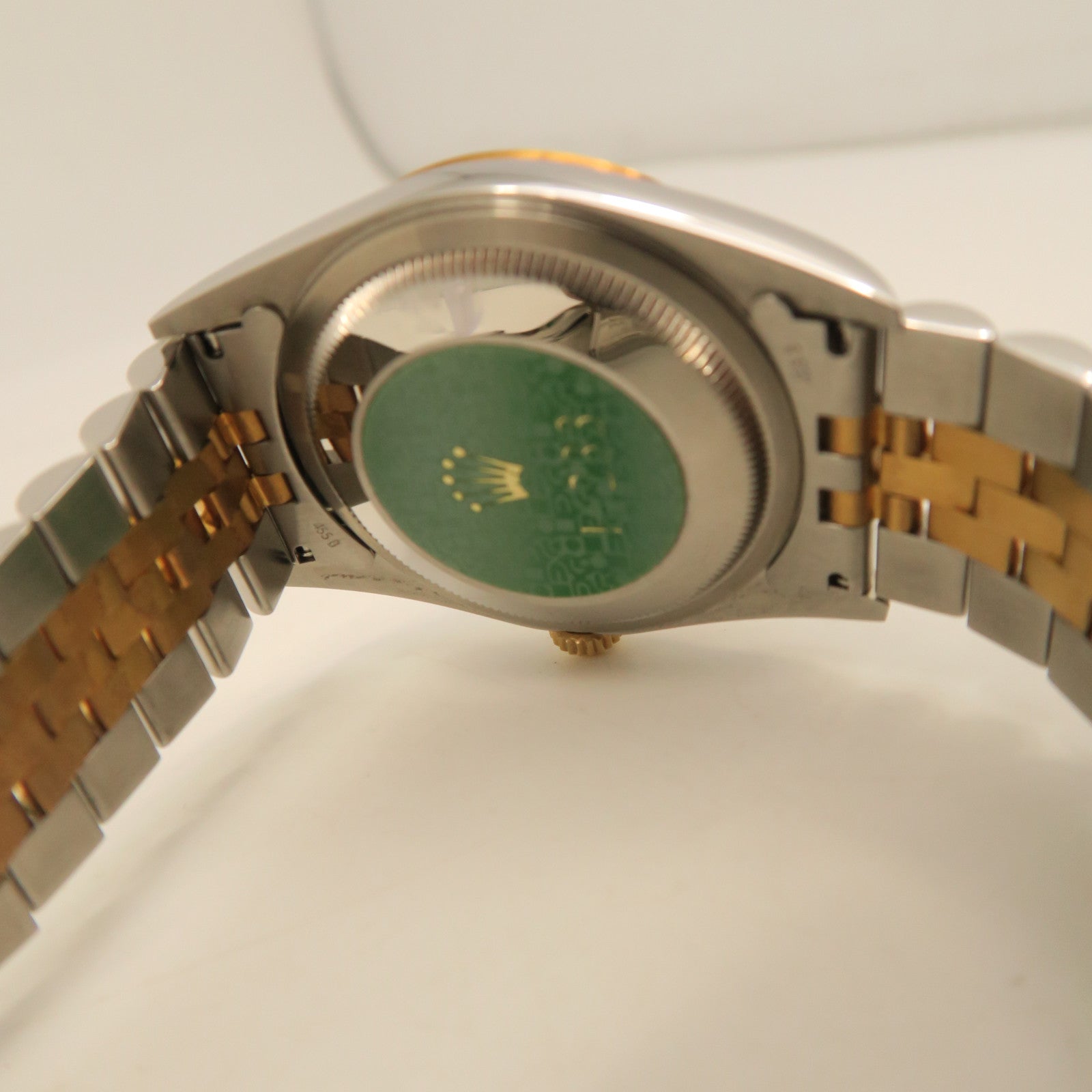 ROLEX Datejust 18K Gold/Stainless Steel Watch Automatic Movement Gold/Silver
