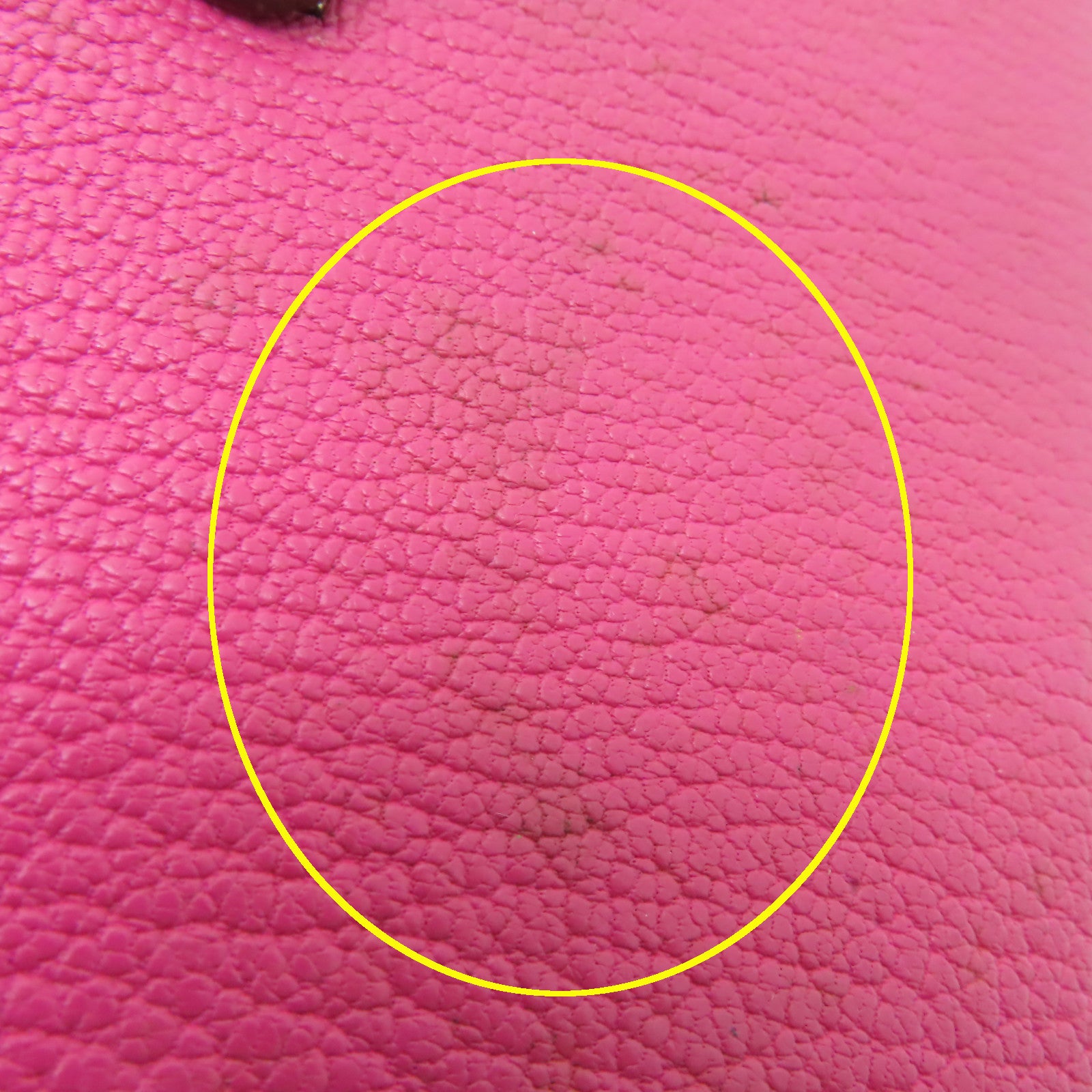 HERMES Chevre皮革Kelly Classic銀扣長錢包Fuschia Pink粉紅色