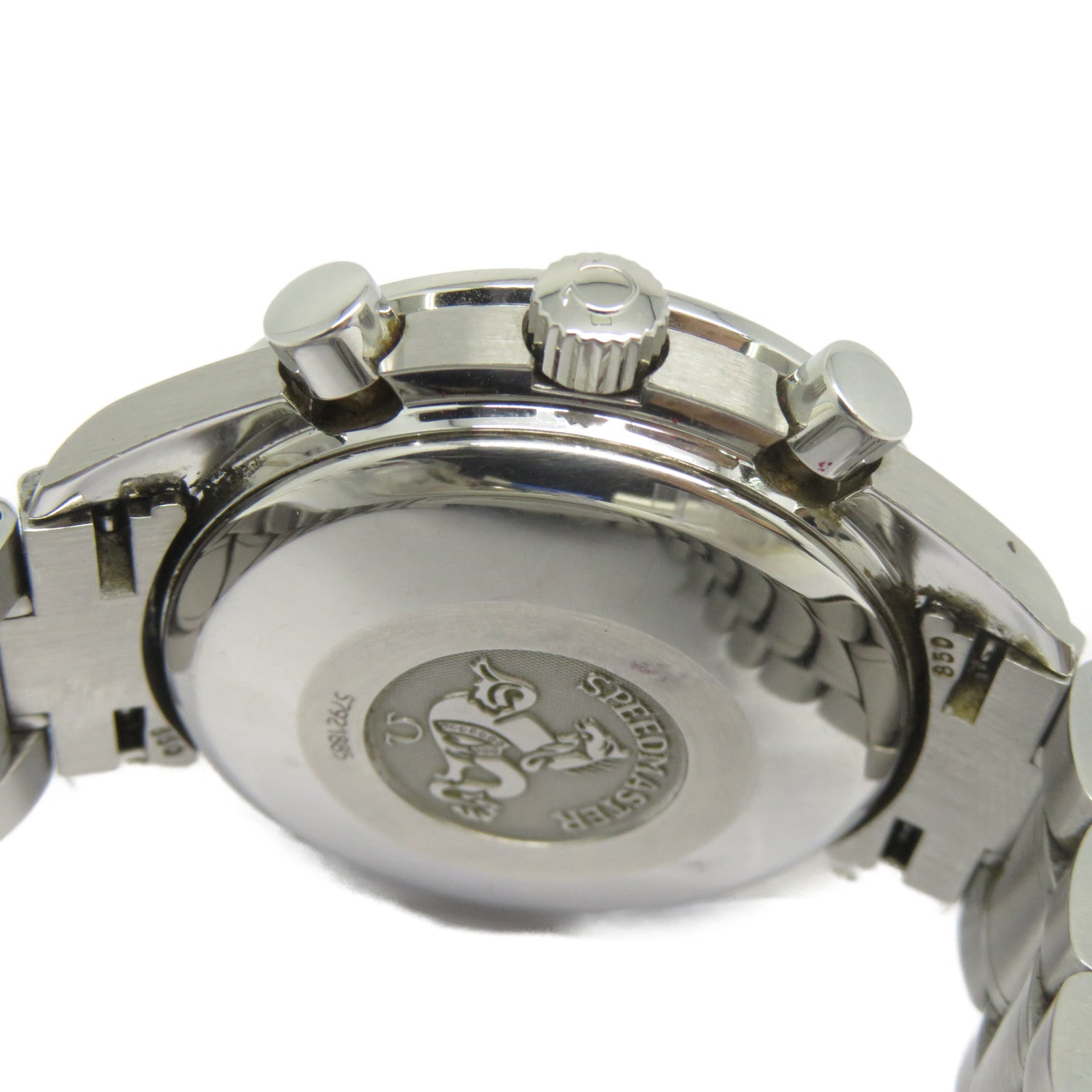 OMEGA Speedmaster Date不鏽鋼手錶自動機芯黑色