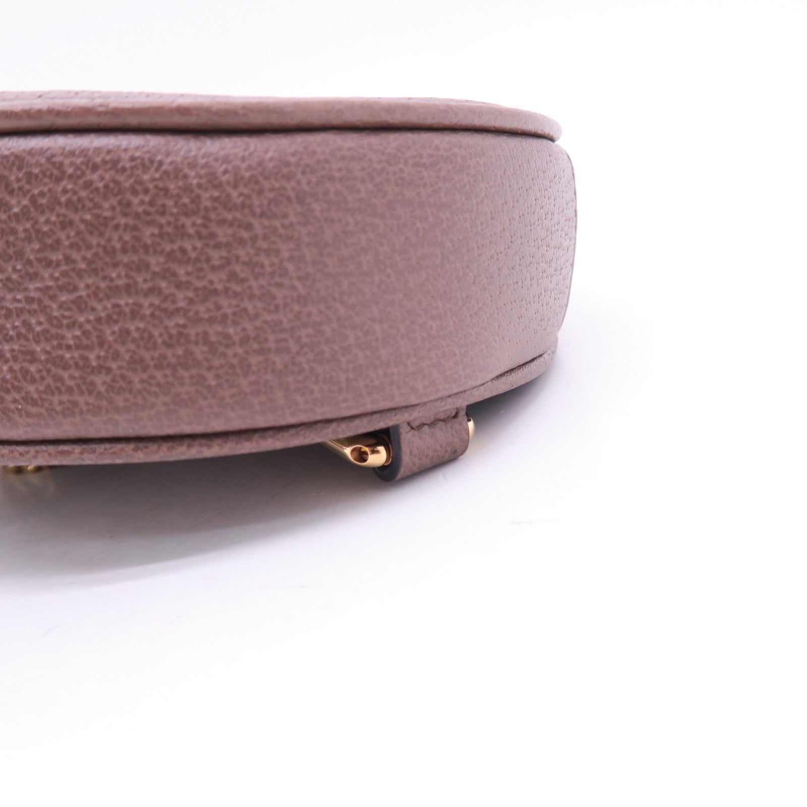GUCCI 【激減優惠】帆布Ophidia Round Backpack金扣背包啡色