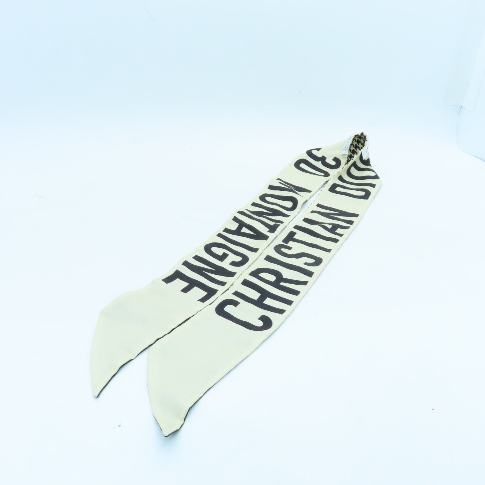 Dior Silk Mitzah 30 Montaigne Scarf Black/White – Brand Off
