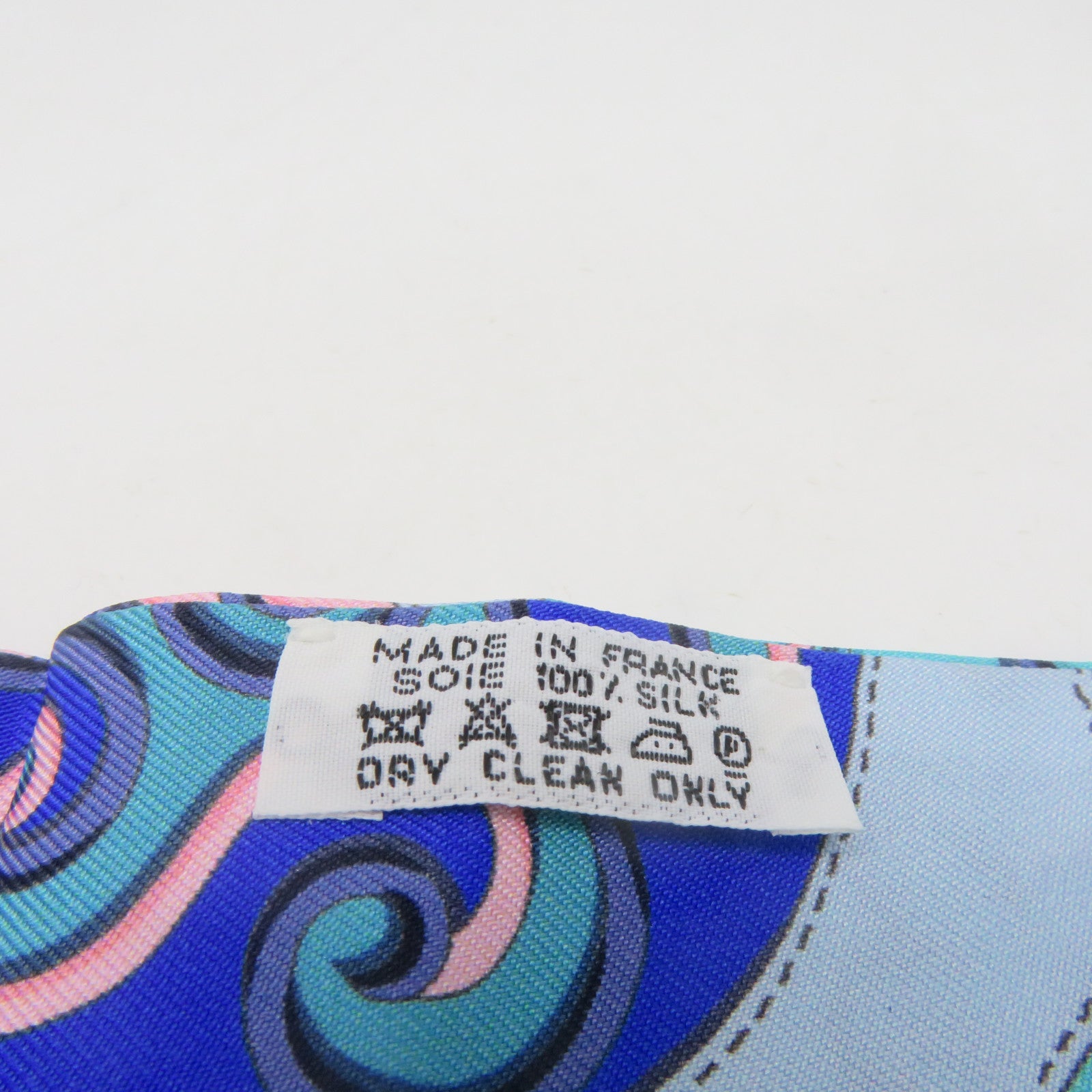 HERMES 【激減優惠】絲質Twilly Scarf絲巾藍色/粉紅色/彩色