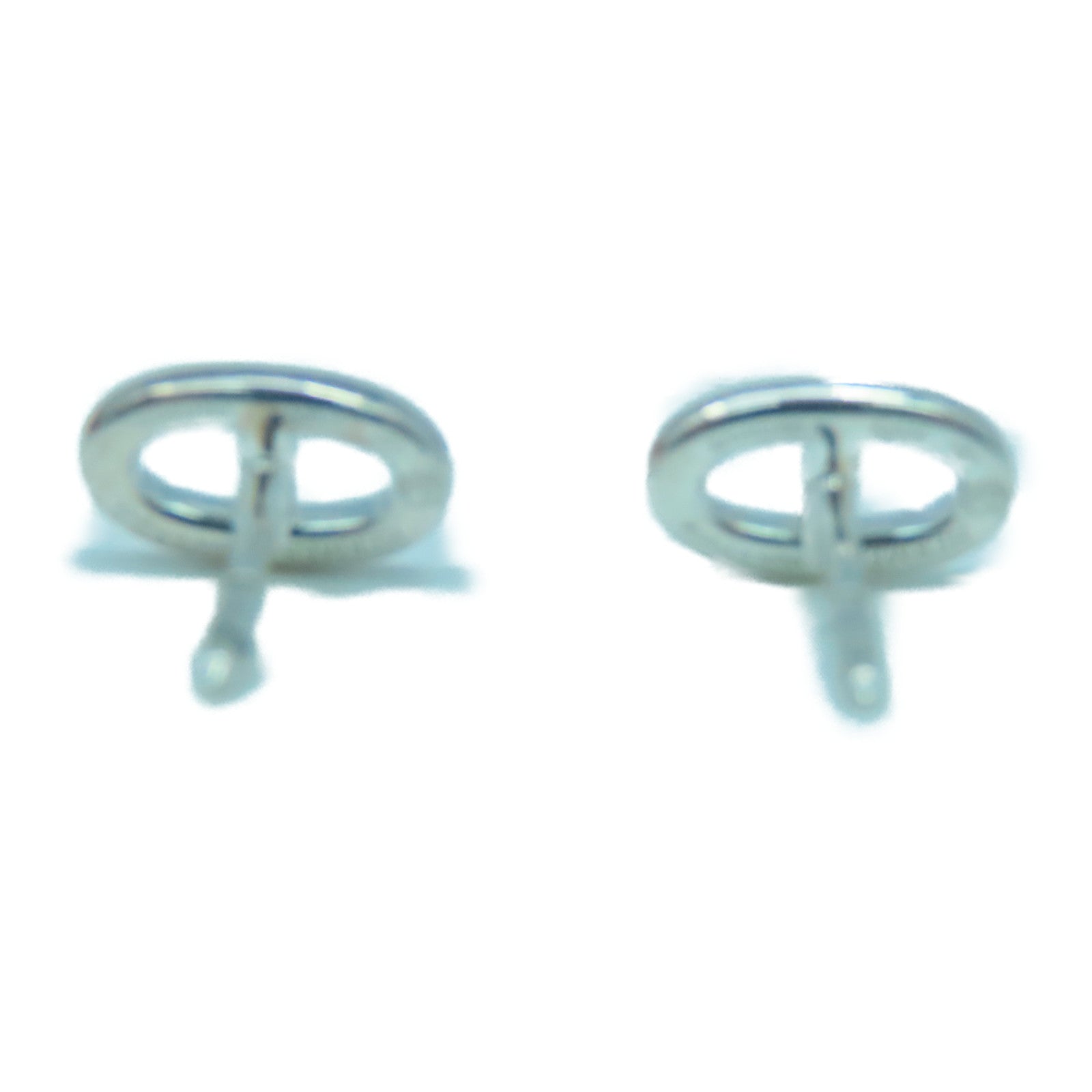 HERMES 925純銀Earrings耳環銀色