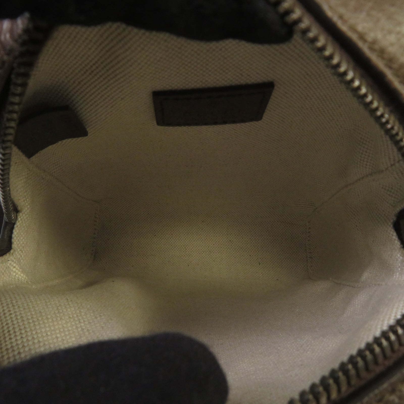 GUCCI 塗層帆布Ophidia Shoulder Bag金扣肩背袋啡色