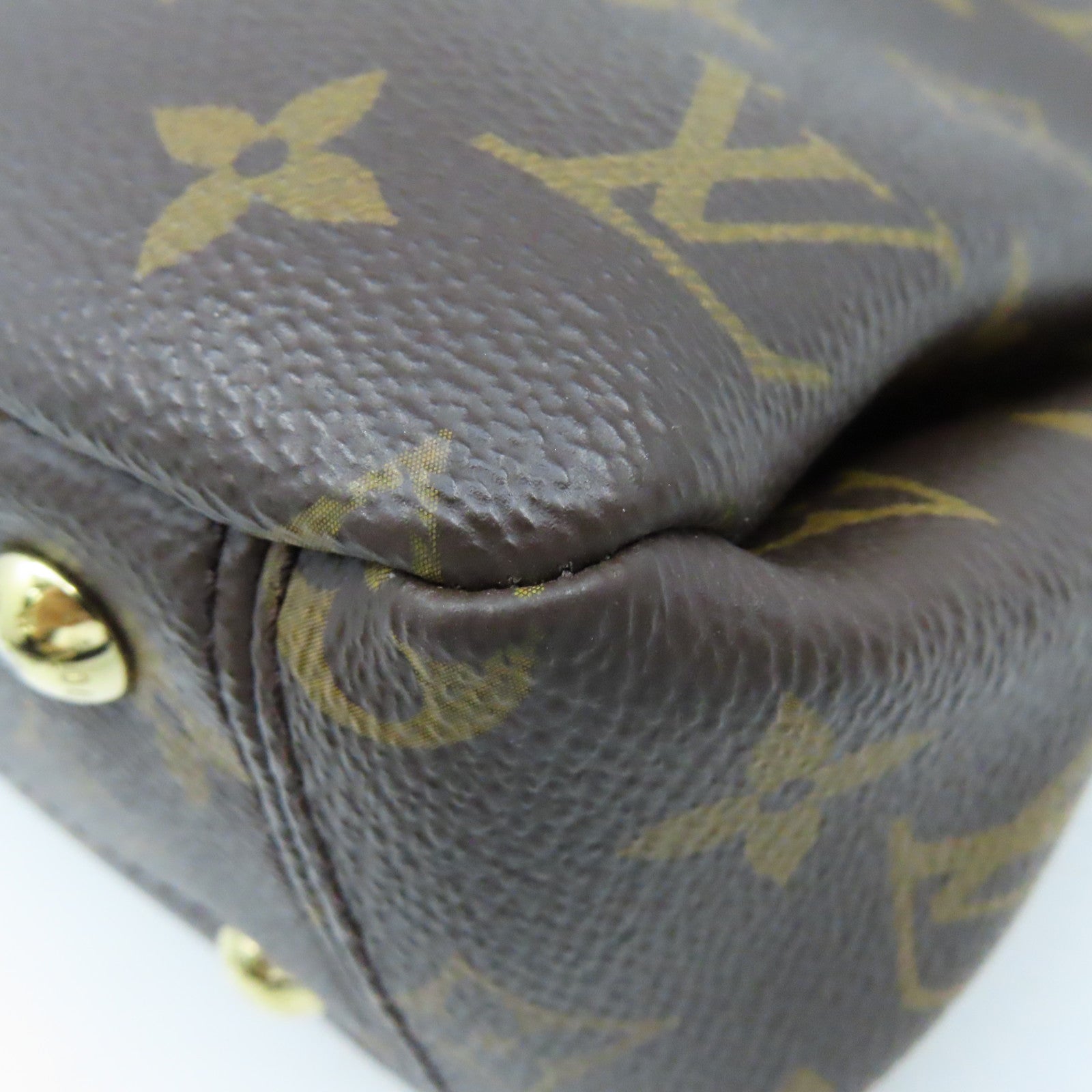 LOUIS VUITTON Monogram Pallas BB 2Way Shoulder Bag手挽肩背兩用袋啡色/紅色