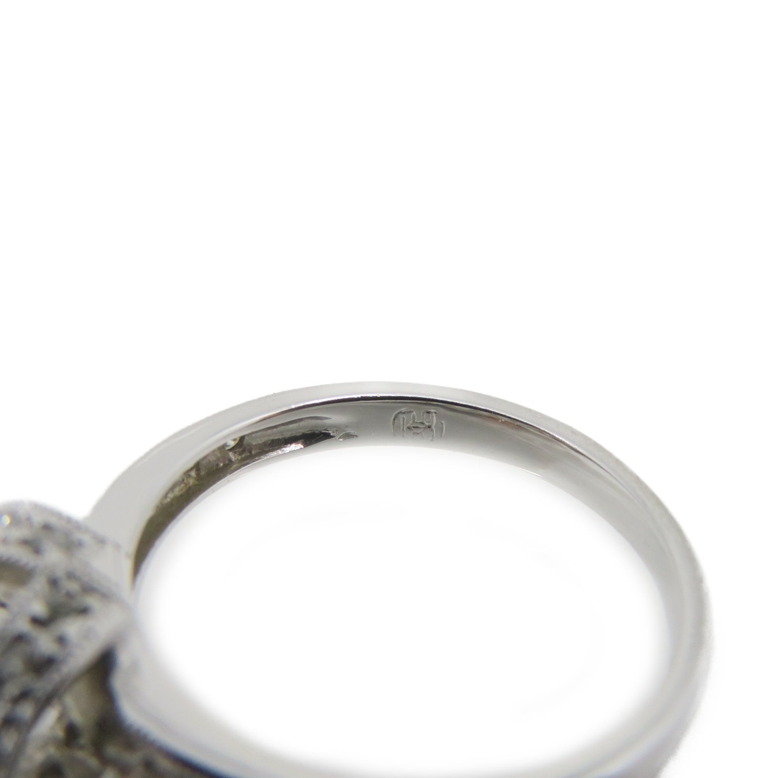 JEWELRY 【激减优惠】18K白金Diamond Ring钻石戒指US#4.75