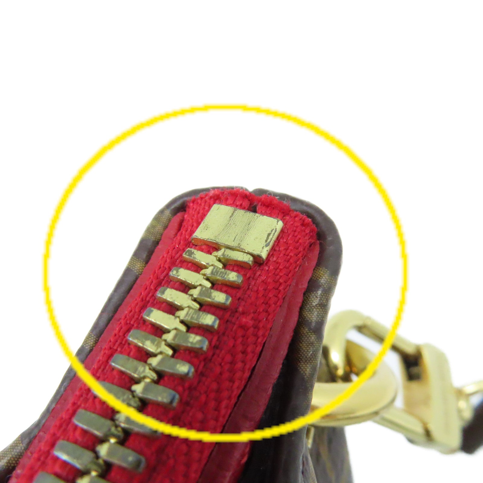 LOUIS VUITTON Monogram Pallas BB 2Way Shoulder Bag手挽肩背兩用袋啡色/紅色