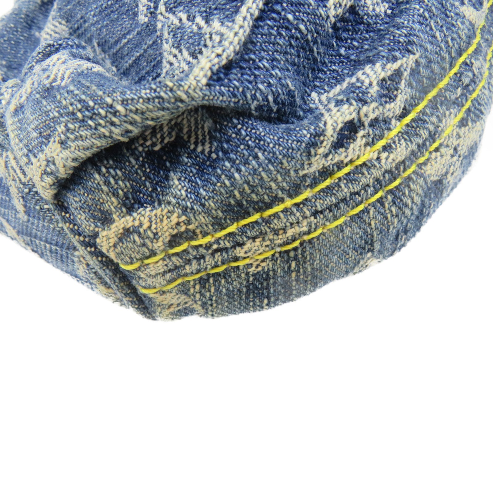 LOUIS VUITTON Mono Denim Mini Pleaty Hand Bag手挽袋藍色