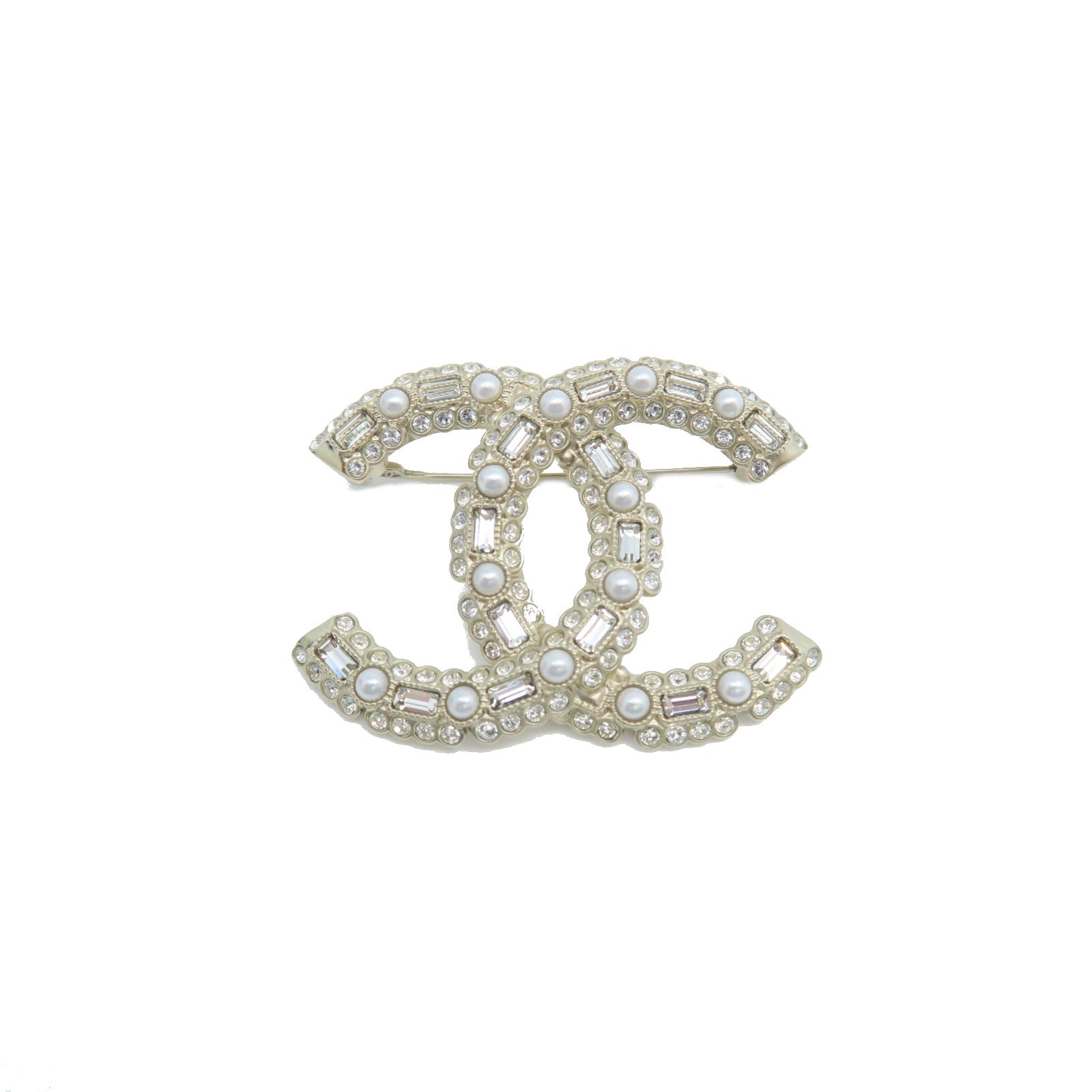 CHANEL Metal Brooch Brooch Gold