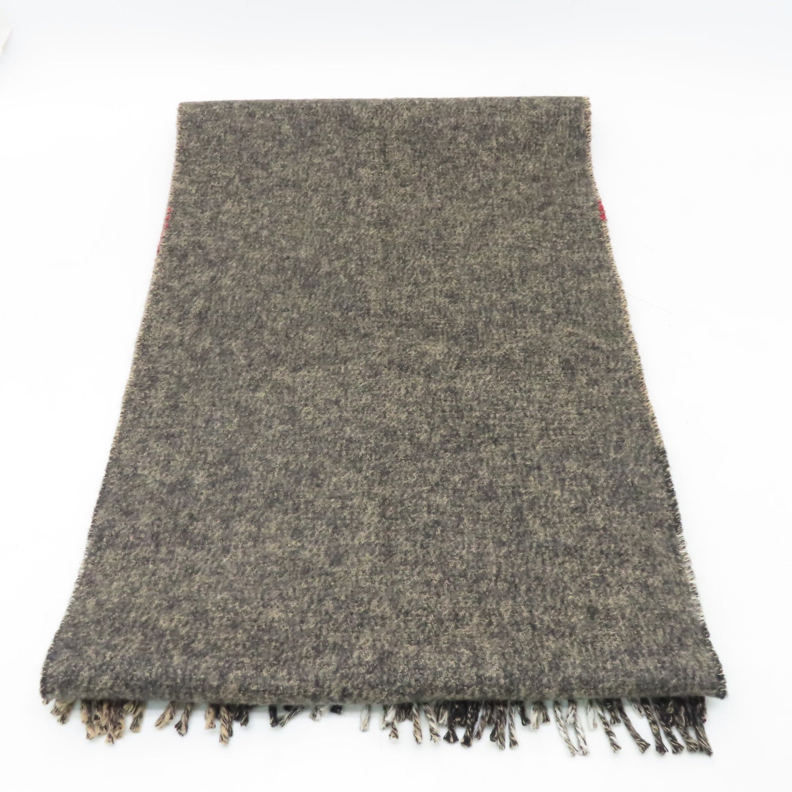 BURBERRY 羊絨Scarf圍巾啡色/卡其色