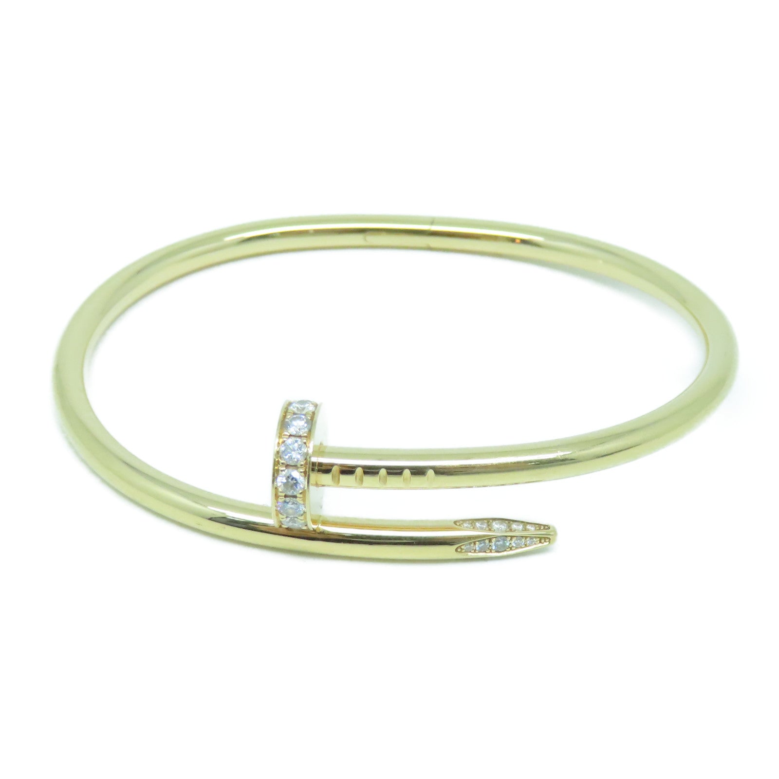 CARTIER 18K玫瑰金Juste Un Clou手镯
