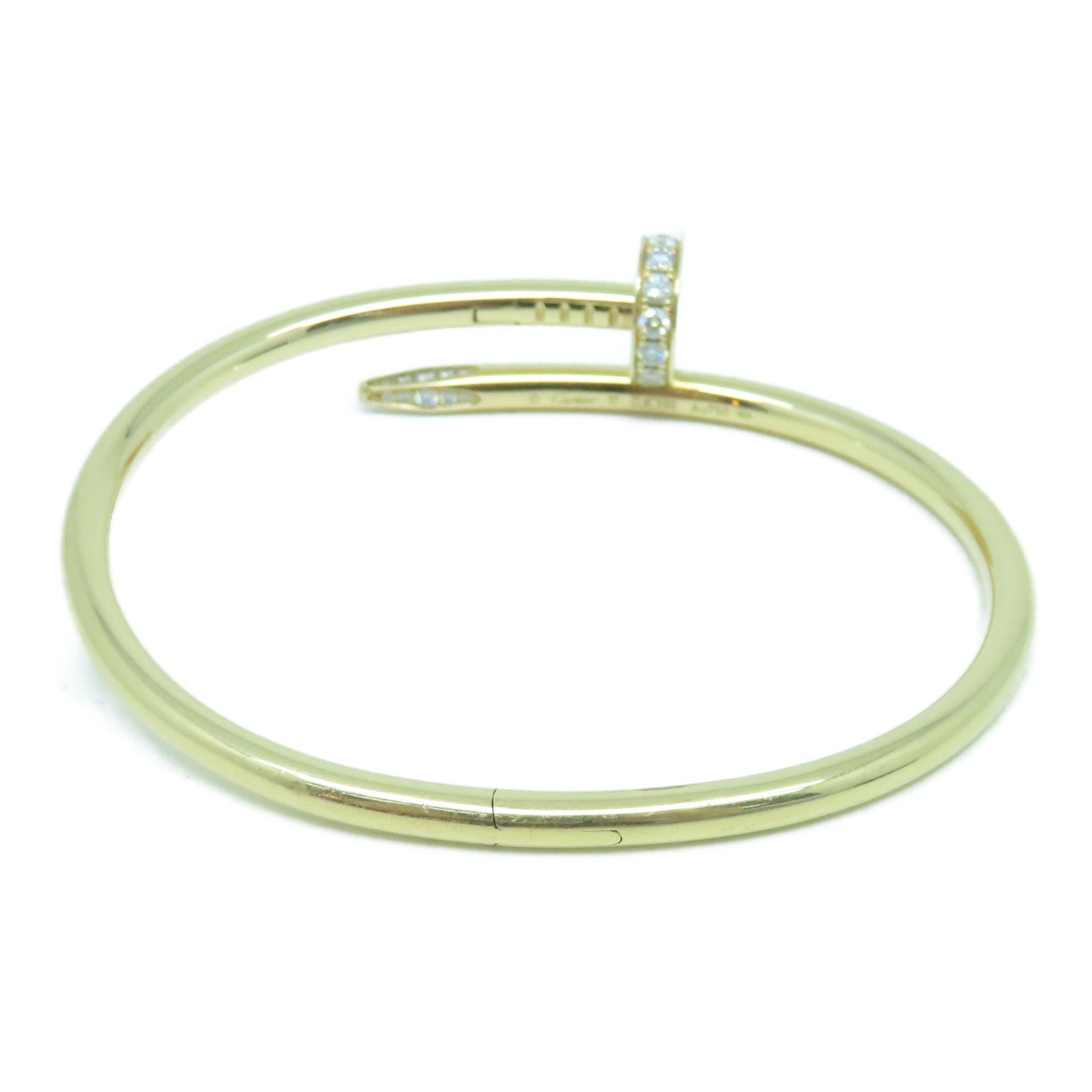 CARTIER 18K玫瑰金Juste Un Clou手镯