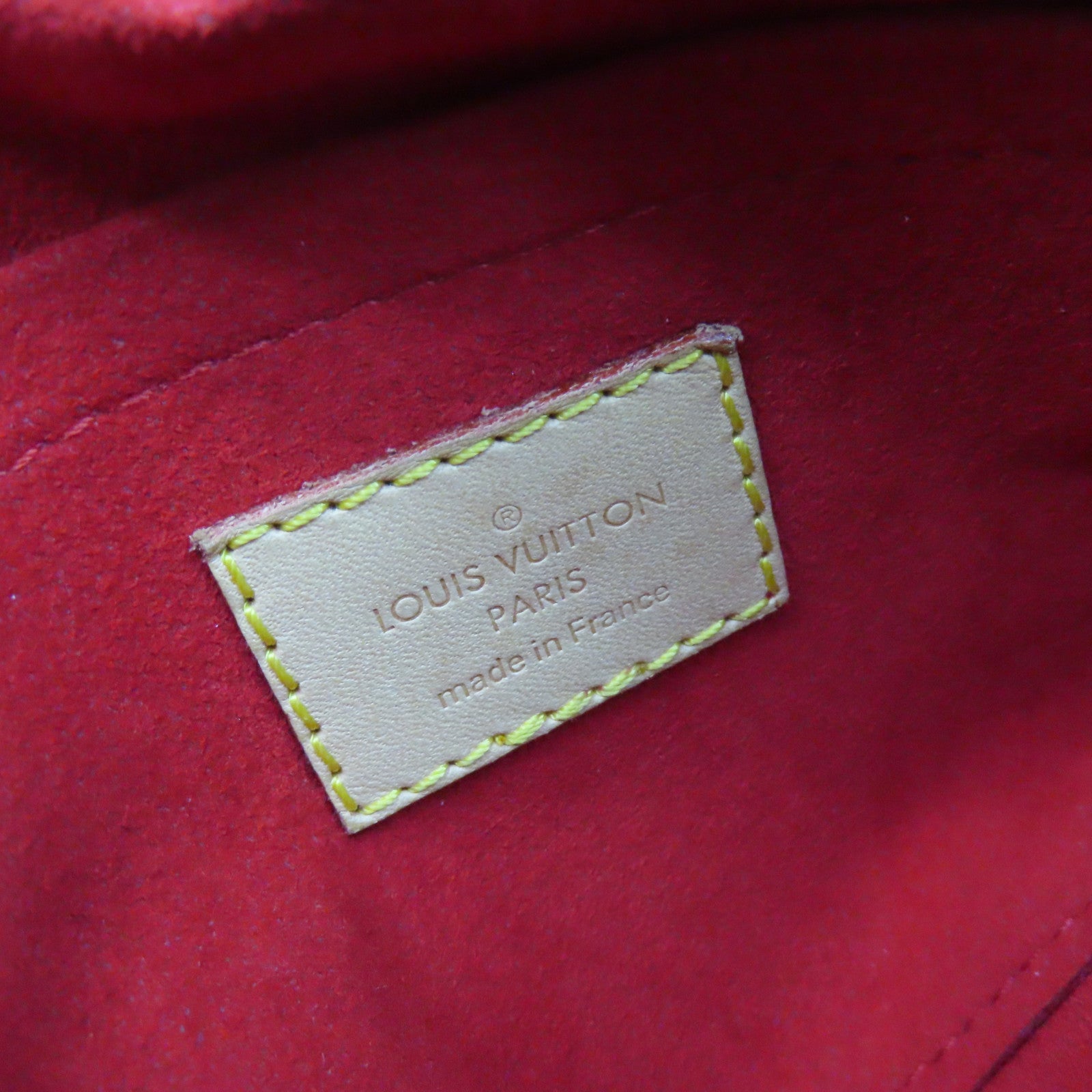 LOUIS VUITTON Monogram Pallas BB 2Way Shoulder Bag手挽肩背兩用袋啡色/紅色