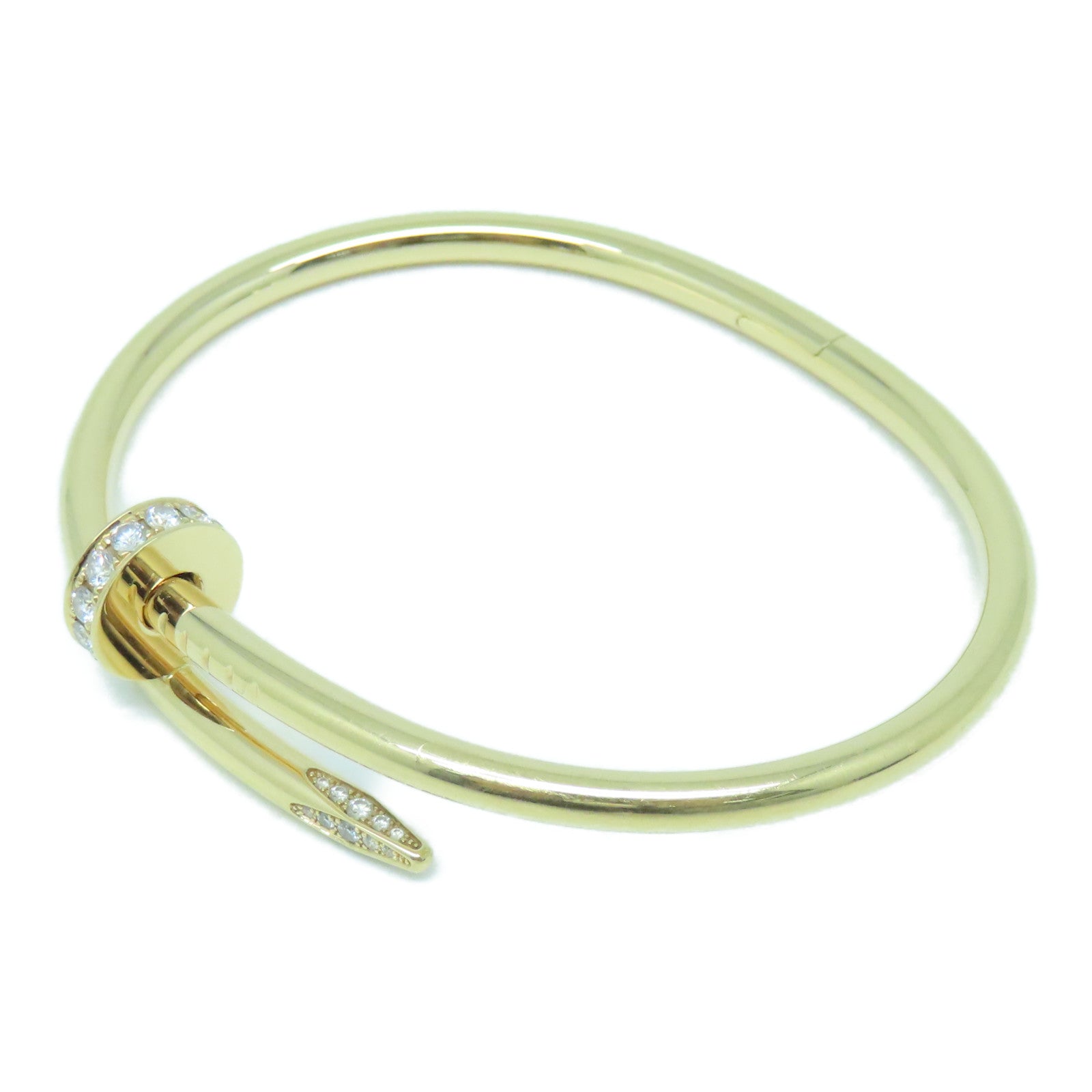 CARTIER 18K玫瑰金Juste Un Clou手镯
