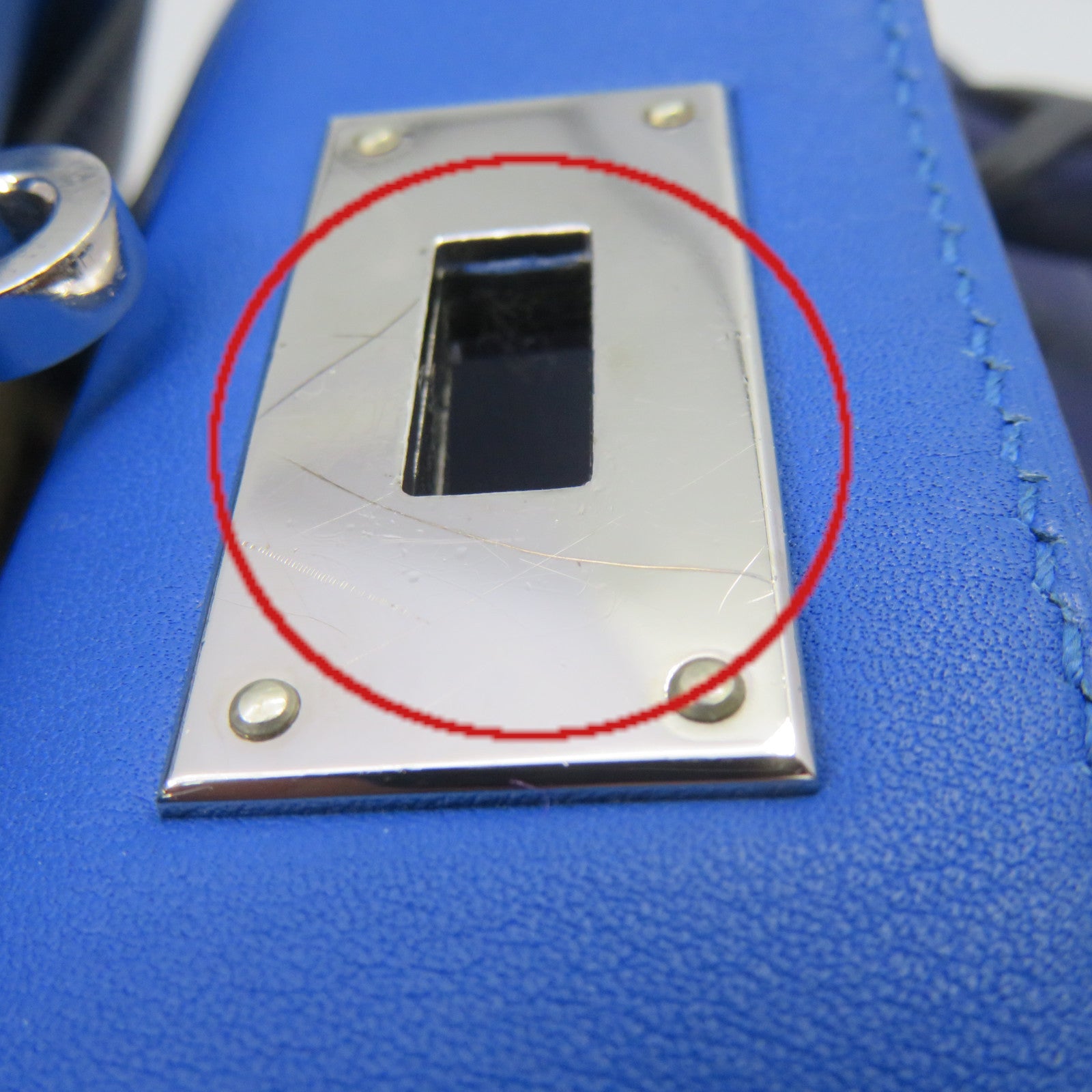 HERMES Swift皮革Toolbox 20 2Way Shoulder Bag银扣手挽肩背两用袋Bleu Zellige蓝紫色