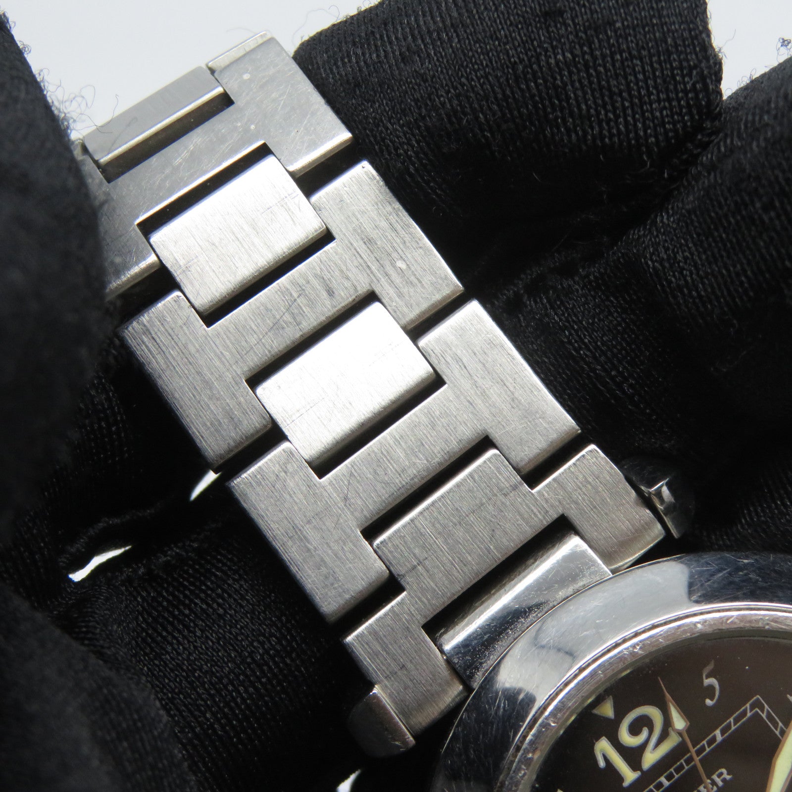 CARTIER Pasha C不鏽鋼手錶自動機芯黑色
