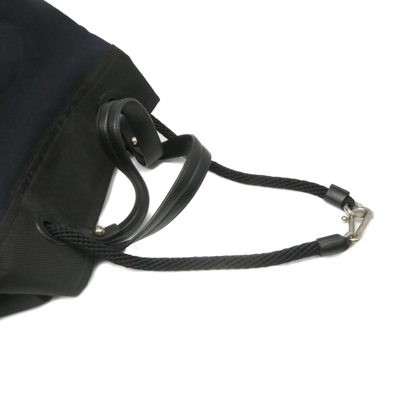CHANEL Canvas 2Way Shoulder Bag Handle Shoulder Bag Royal Blue/Black