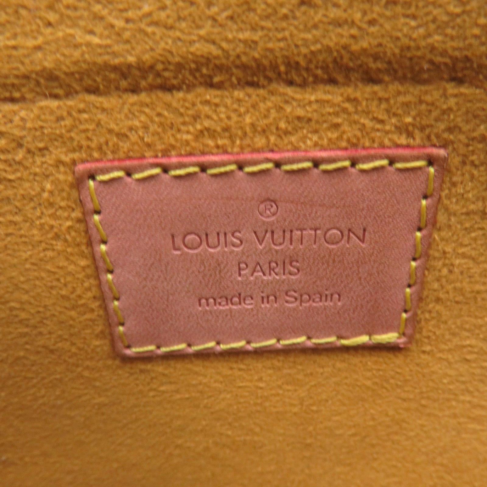 LOUIS VUITTON Mono Denim Mini Pleaty Hand Bag手挽袋藍色