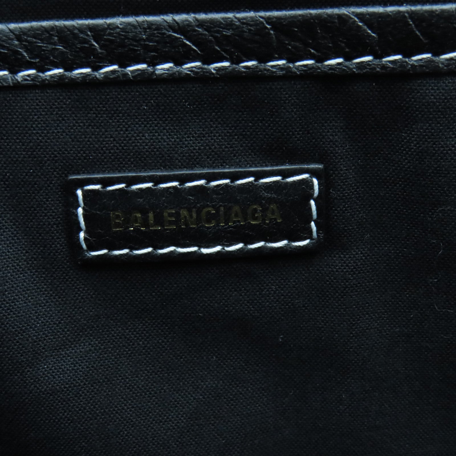 BALENCIAGA 牛皮皮革Clutch Bag銀扣手拿包黑色/藍色/白色