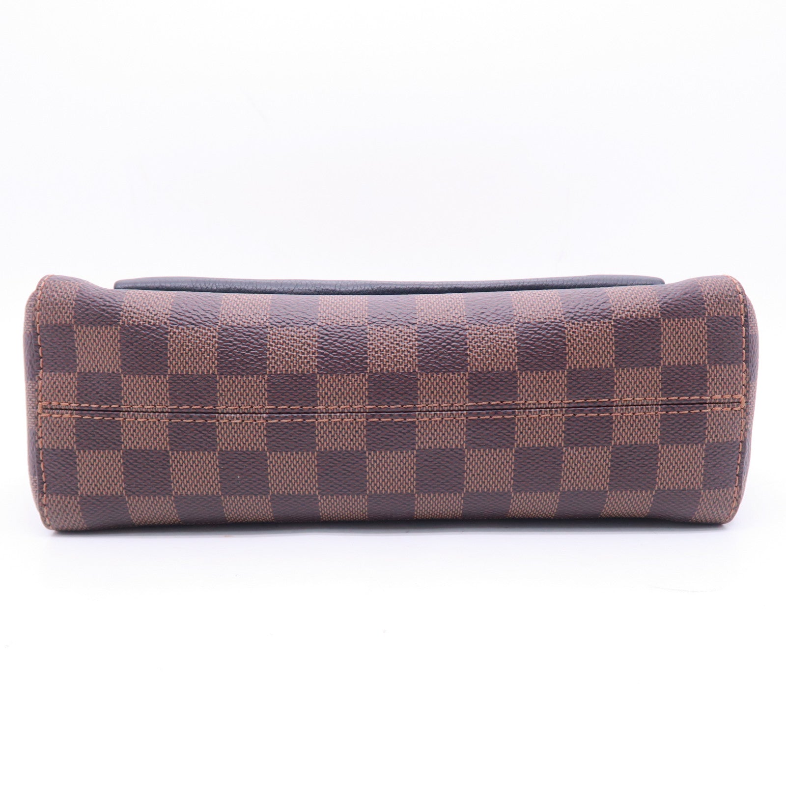 LOUIS VUITTON Damier Vavin PM金扣鏈帶手挽肩背兩用袋啡色