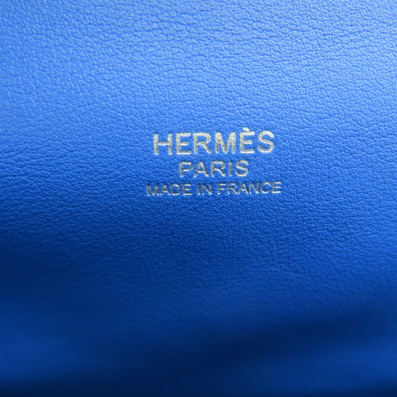 HERMES Swift皮革Toolbox 20 2Way Shoulder Bag银扣手挽肩背两用袋Bleu Zellige蓝紫色