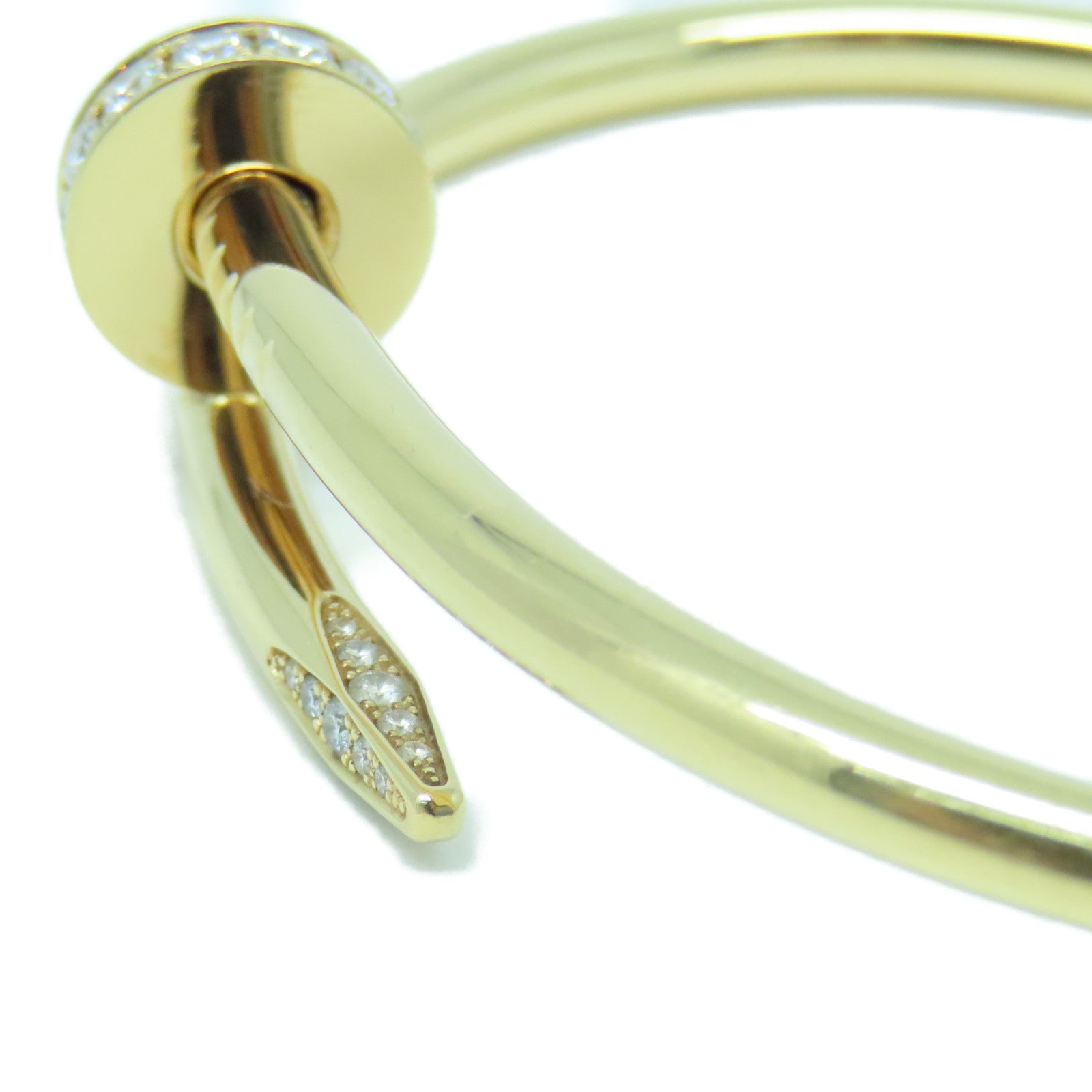 CARTIER 18K玫瑰金Juste Un Clou手镯
