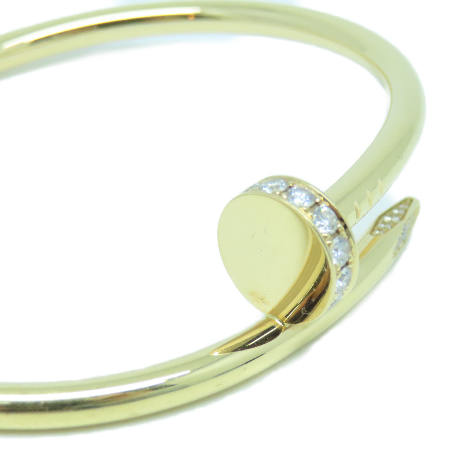 CARTIER 18K玫瑰金Juste Un Clou手镯