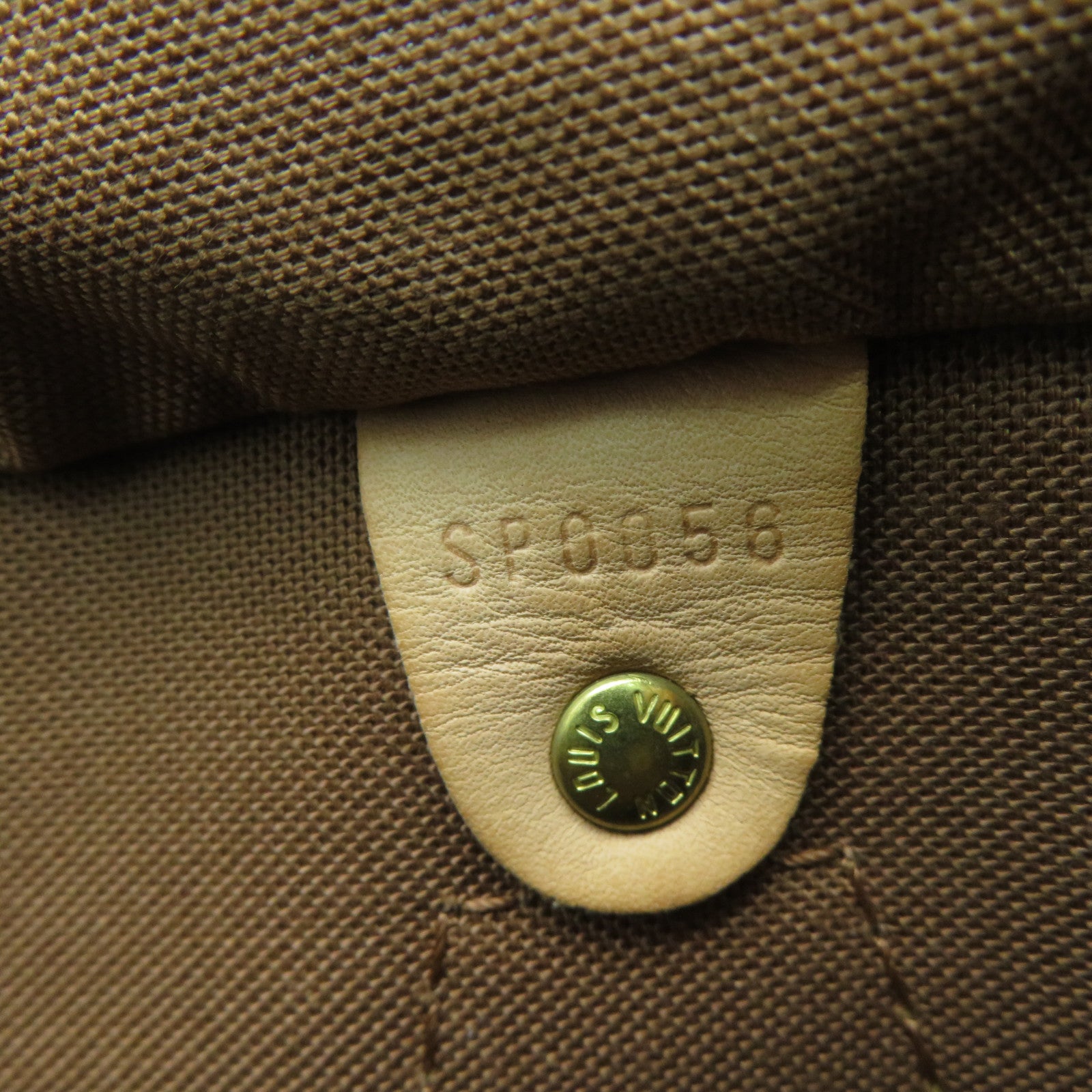 LOUIS VUITTON Monogram Speedy 25金扣手挽袋啡色