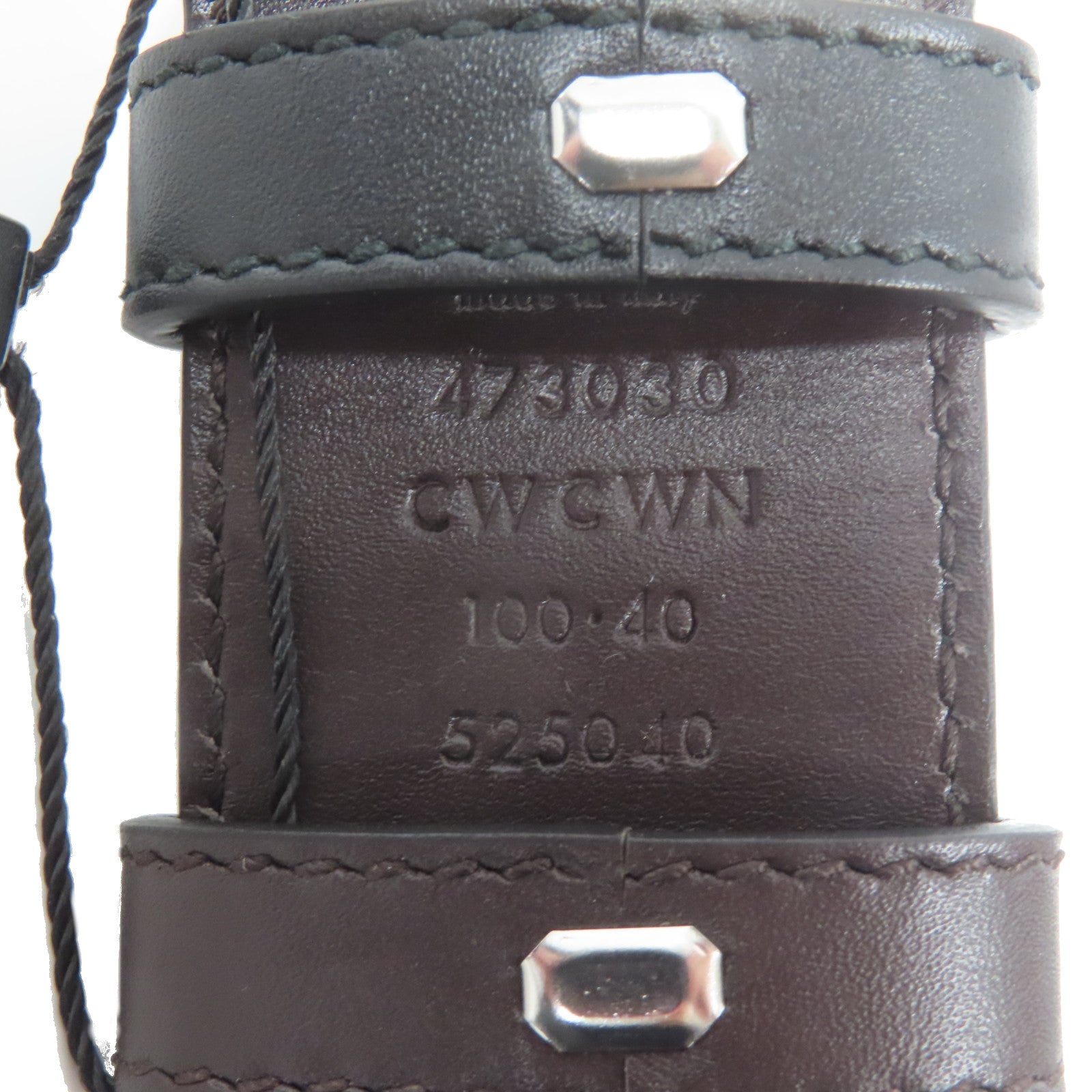 GUCCI 牛皮皮革Reversible Gucci Signature Belt 100cm銀扣皮帶黑色/啡色