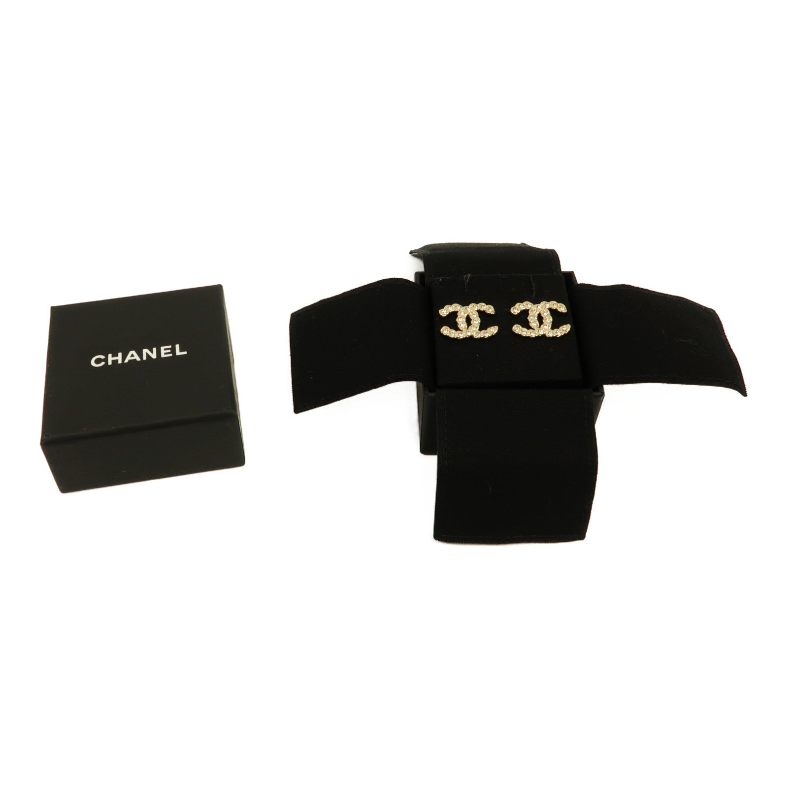 CHANEL 金屬Earrings耳環金色