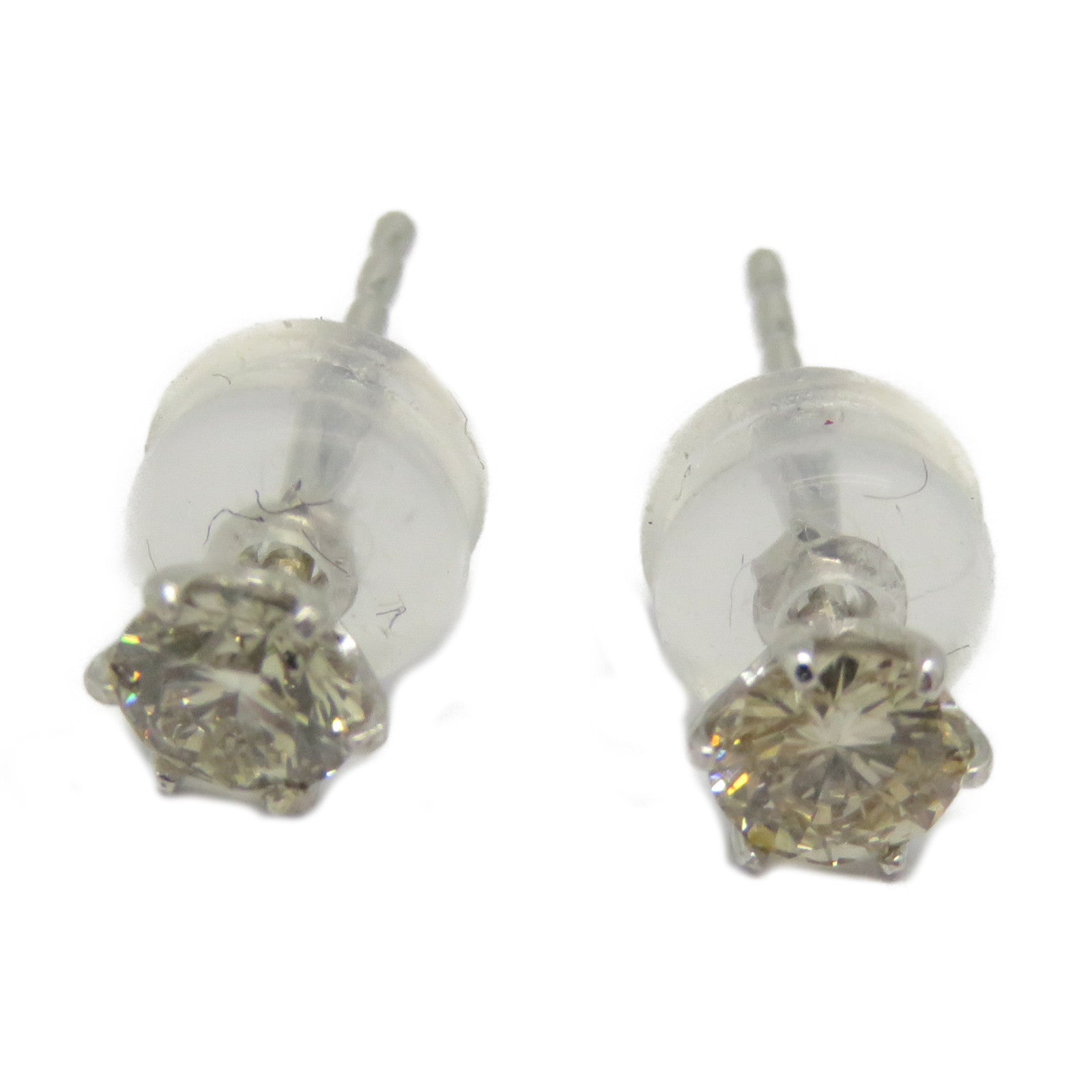 JEWELRY 18K白金Diamond Earrings 0.30ct鑽石耳環